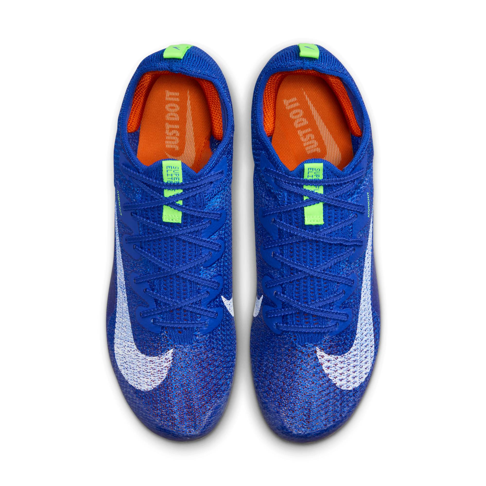 [CD4382-400] MENS NIKE ZOOM SUPERFLY ELITE 2 'RACER BLUE LIME BLAST' (NO LID)
