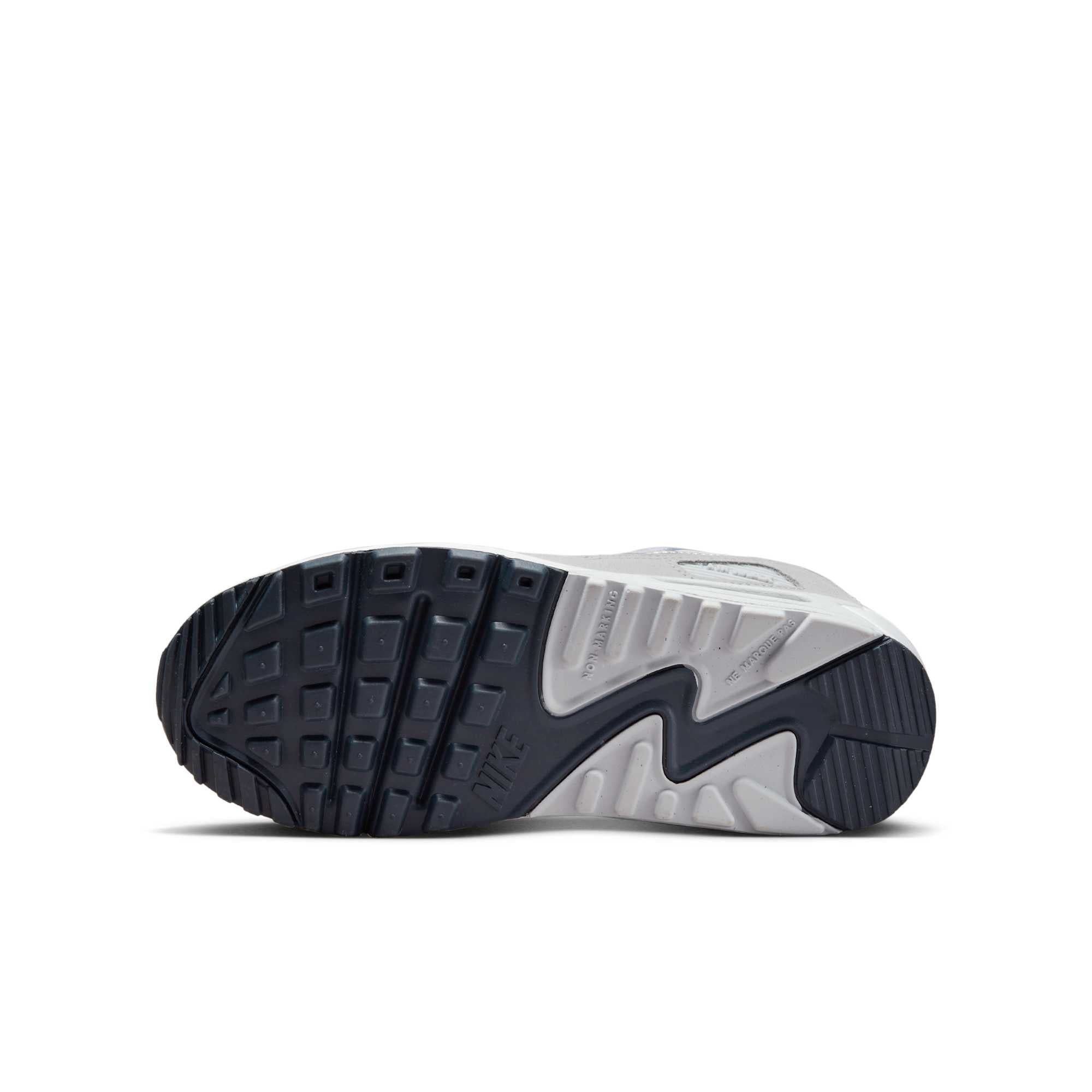 [CD6864-123] GRADE SCHOOL NIKE AIR MAX 90 LEATHER GS 'VIOLET FROST'