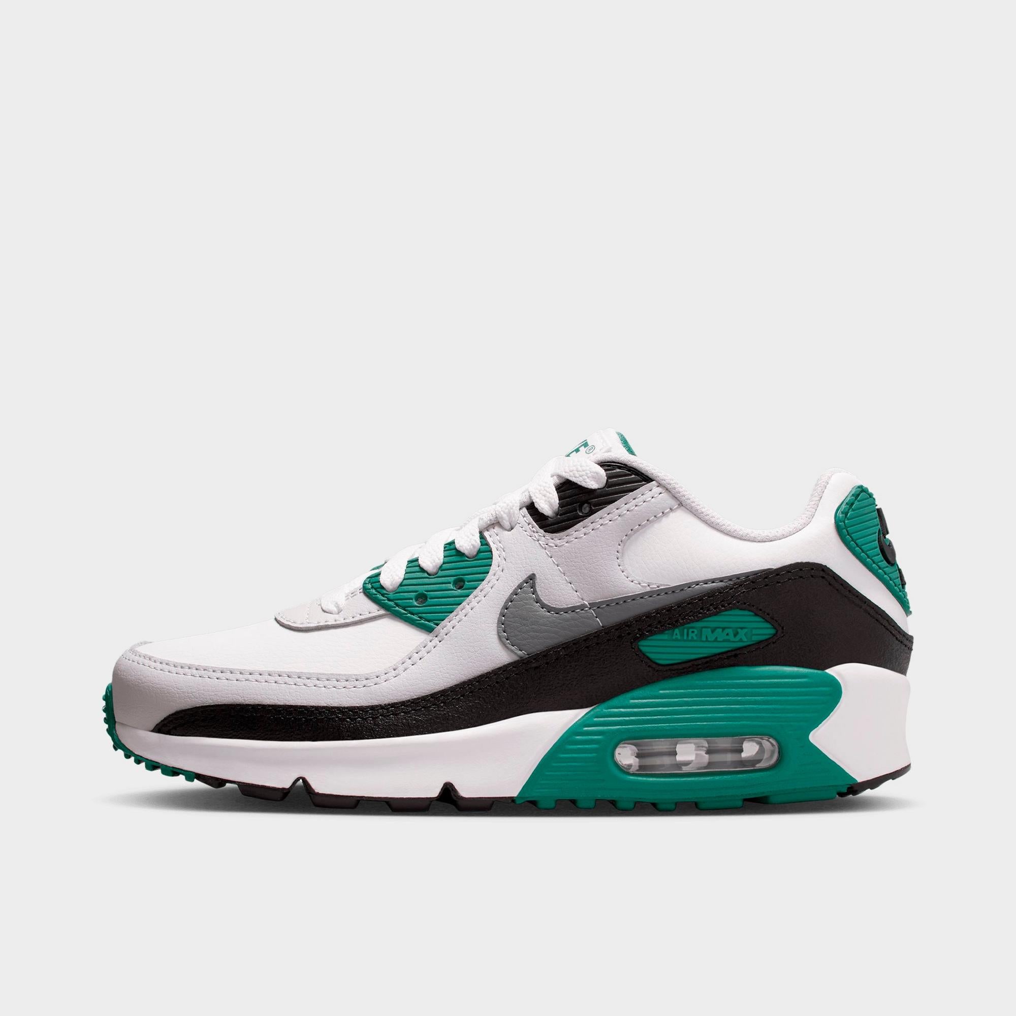 [CD6864-300] GRADE SCHOOL NIKE AIR MAX 90 LTR 'EVERGREEN AURA (GS)'