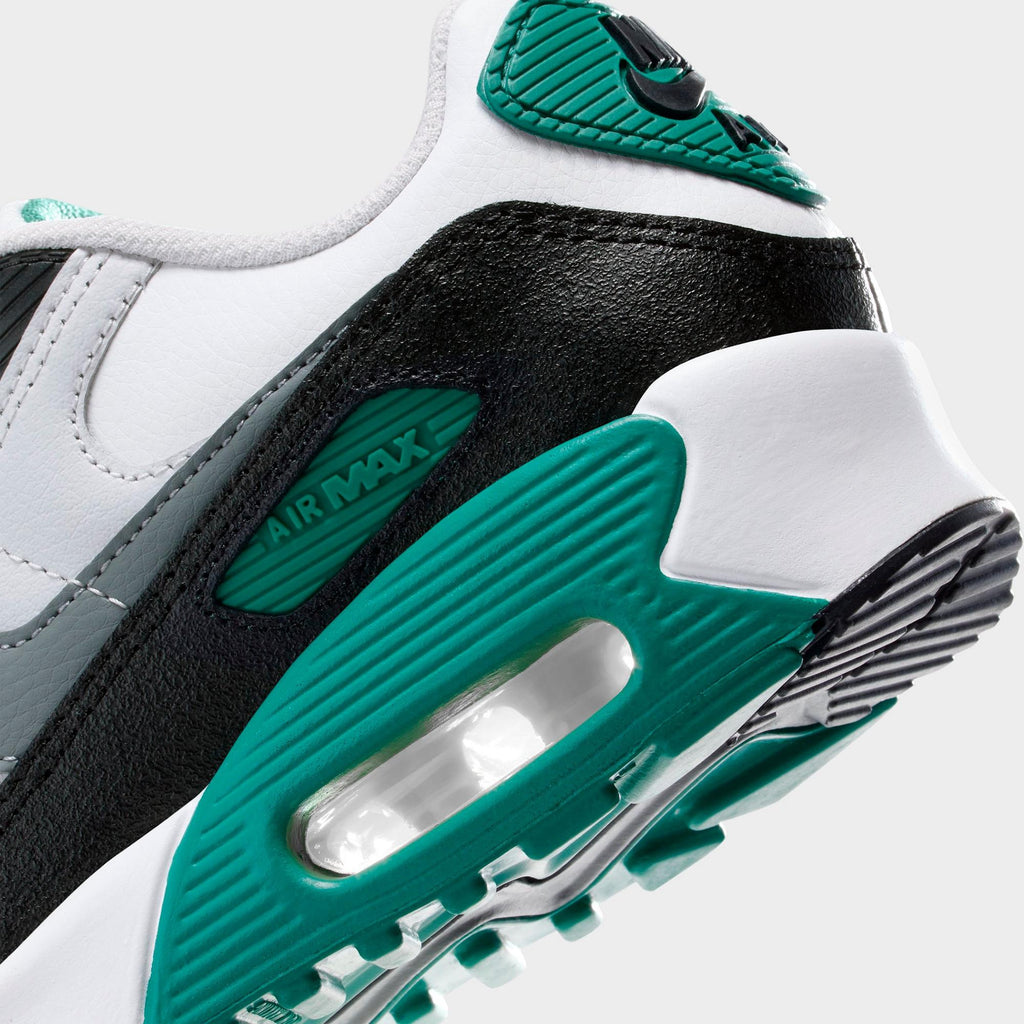[CD6864-300] GRADE SCHOOL NIKE AIR MAX 90 LTR 'EVERGREEN AURA (GS)'