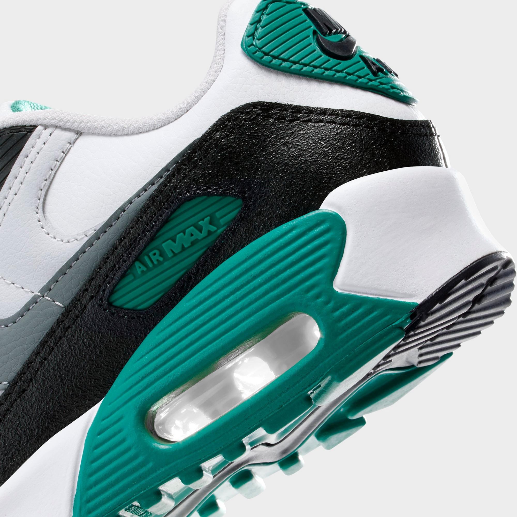 [CD6864-300] GRADE SCHOOL NIKE AIR MAX 90 LTR 'EVERGREEN AURA (GS)'