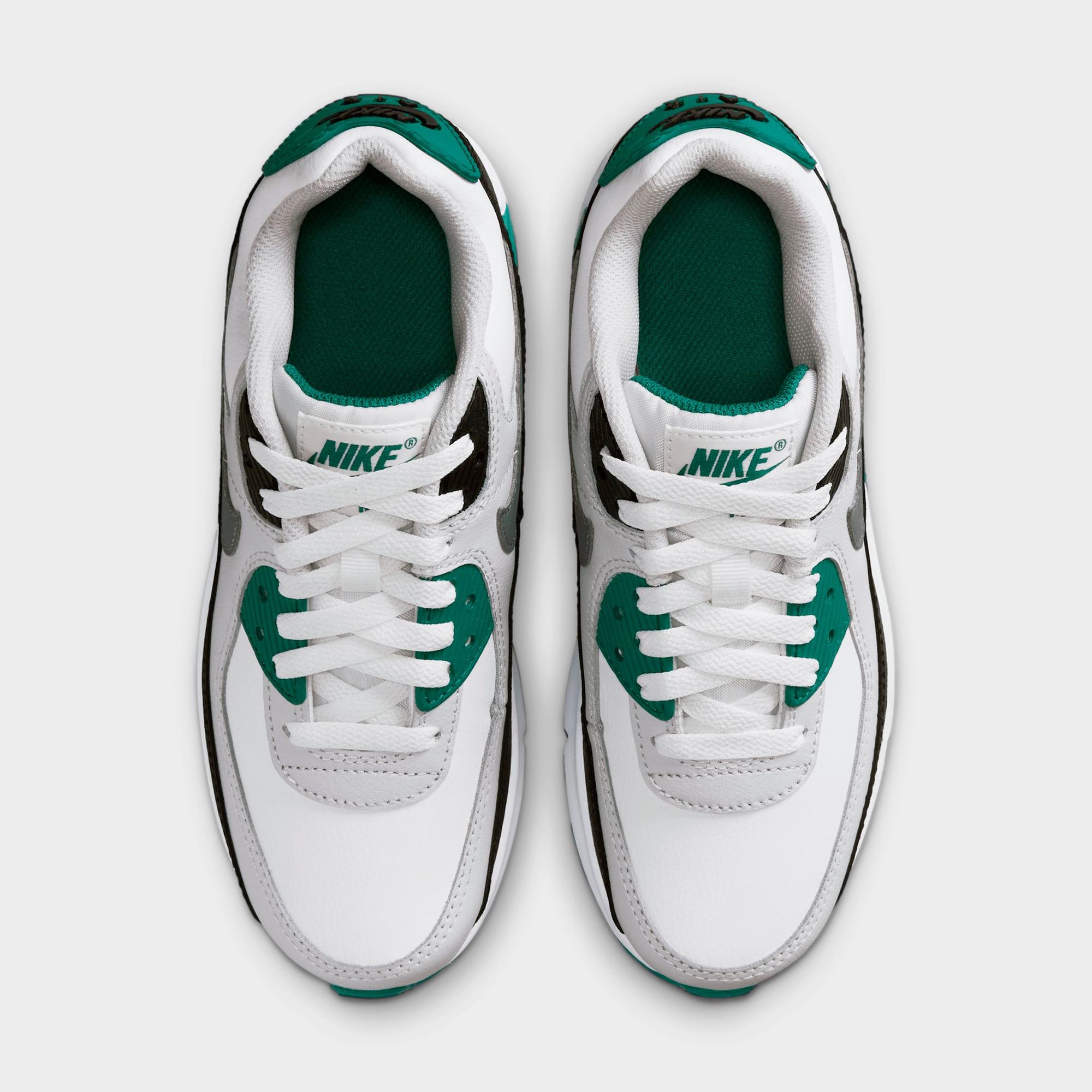 [CD6864-300] GRADE SCHOOL NIKE AIR MAX 90 LTR 'EVERGREEN AURA (GS)'