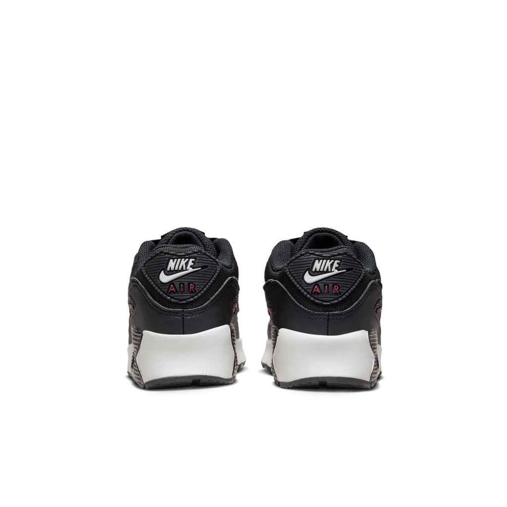 [CD6867-022] Preschool Nike AIR MAX 90 LTR 'ANTHRACITE TEAM RED (PS)'