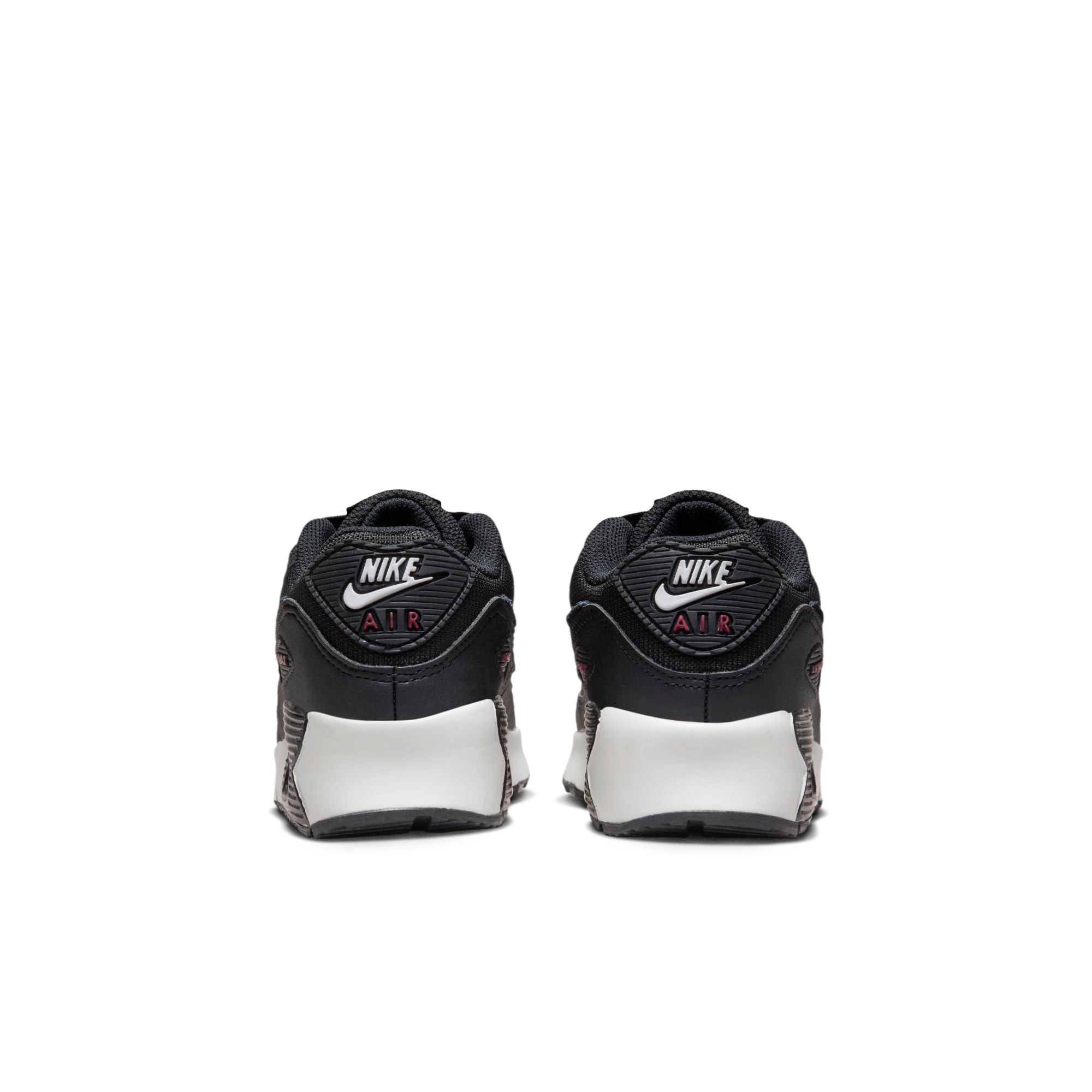 [CD6867-022] Preschool Nike AIR MAX 90 LTR 'ANTHRACITE TEAM RED (PS)'