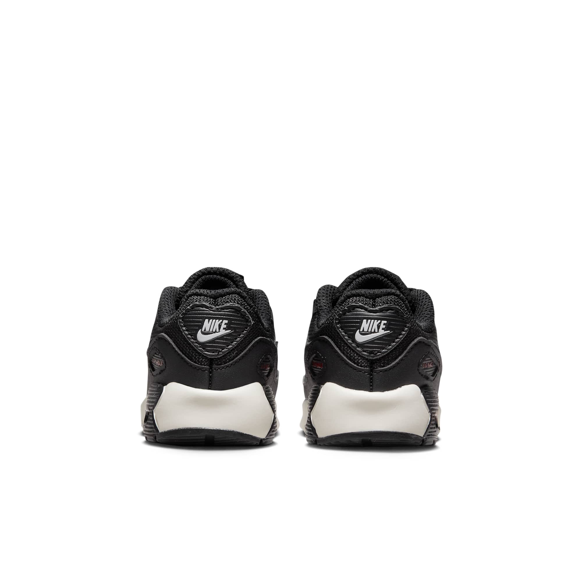 [CD6868-022] Toddler Nike AIR MAX 90 LTR 'ANTHRACITE TEAM RED (TD)'