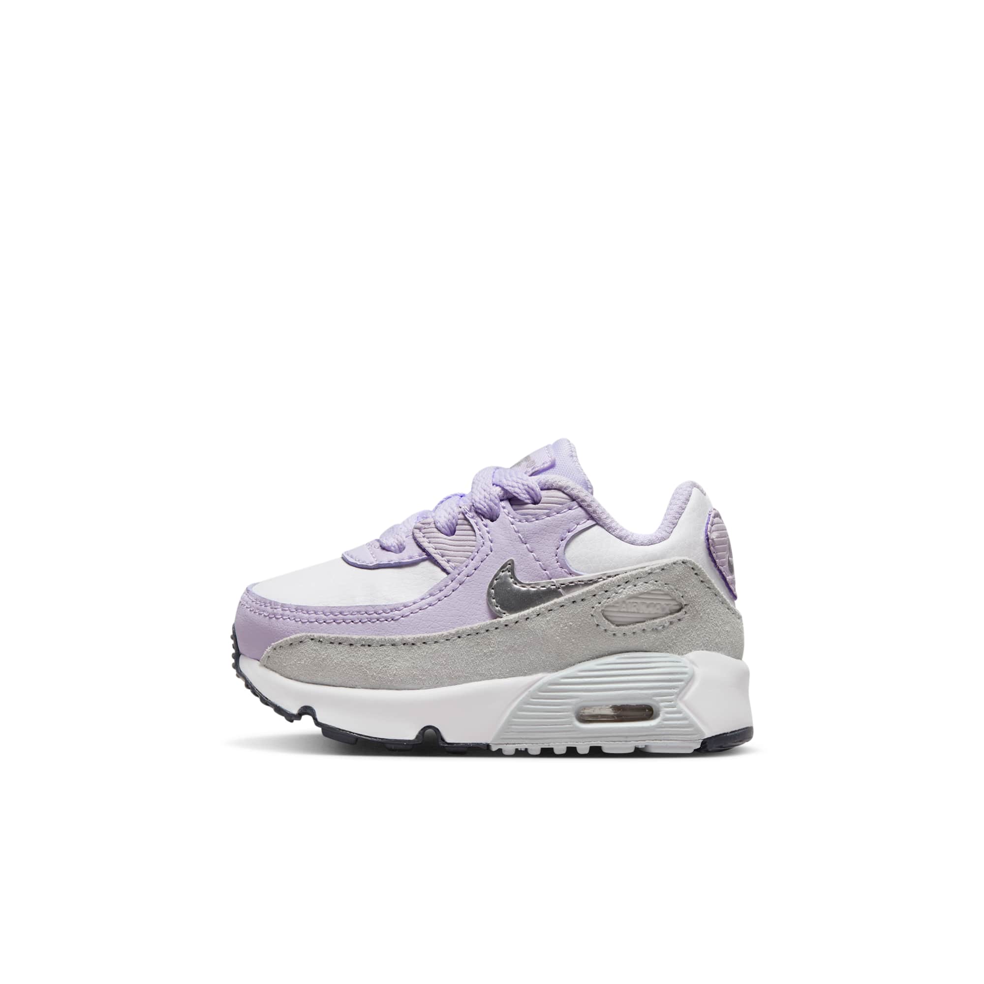 [CD6868-123] TODDLERS NIKE AIR MAX 90 LEATHER 'VIOLET FROST' (TD)