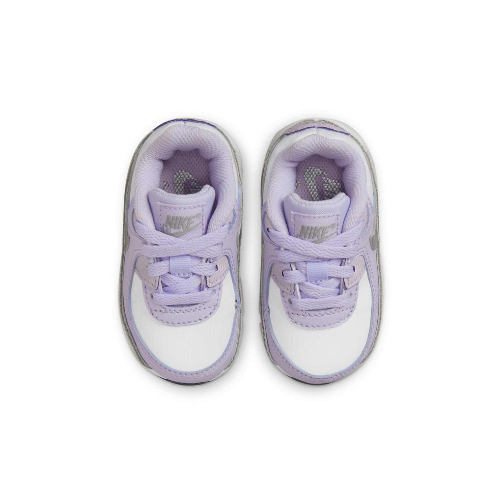 [CD6868-123] TODDLERS NIKE AIR MAX 90 LEATHER 'VIOLET FROST' (TD)