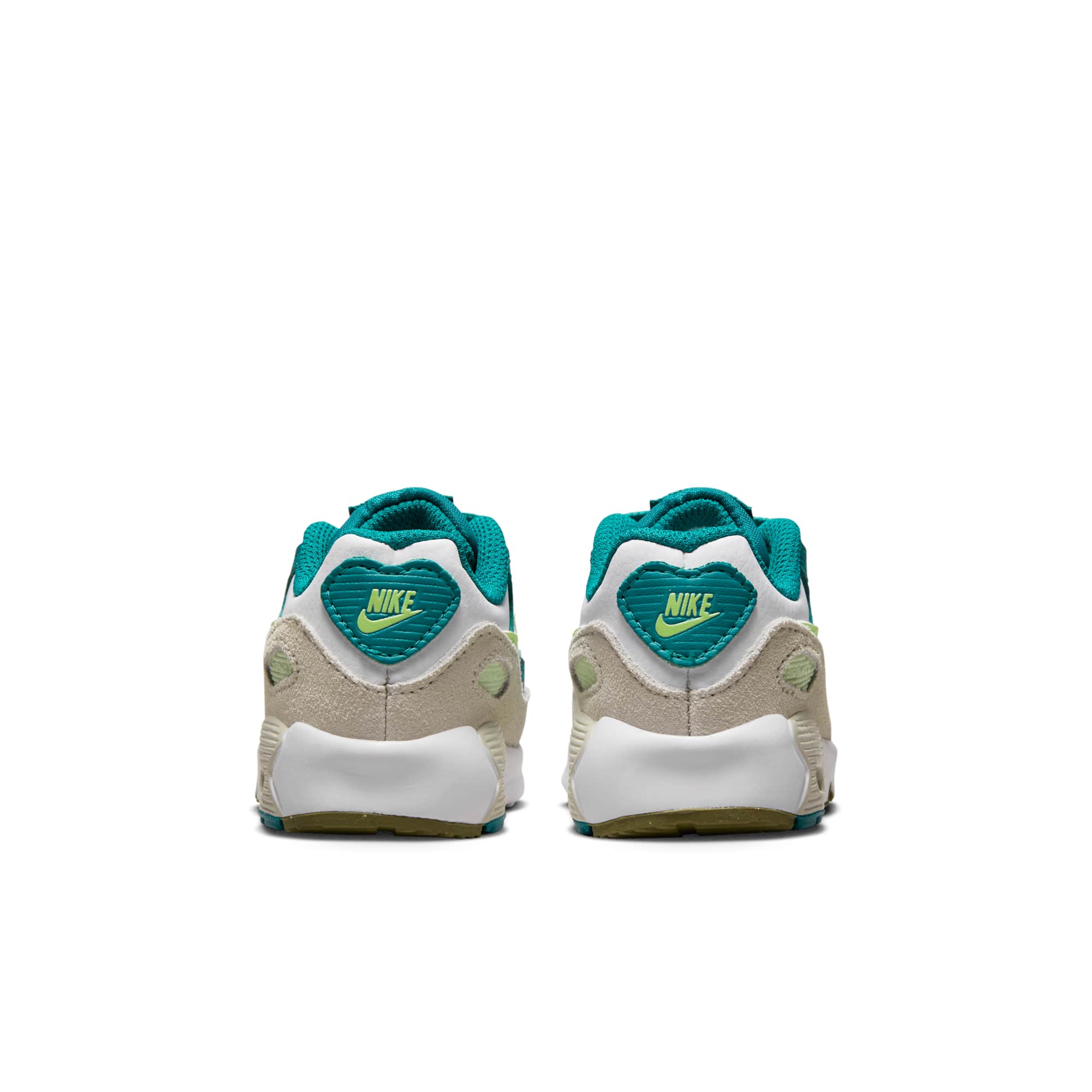 [CD6868-124] TODDLERS NIKE AIR MAX 90 'BRIGHT SPRUCE BARELY VOLT' (TD)