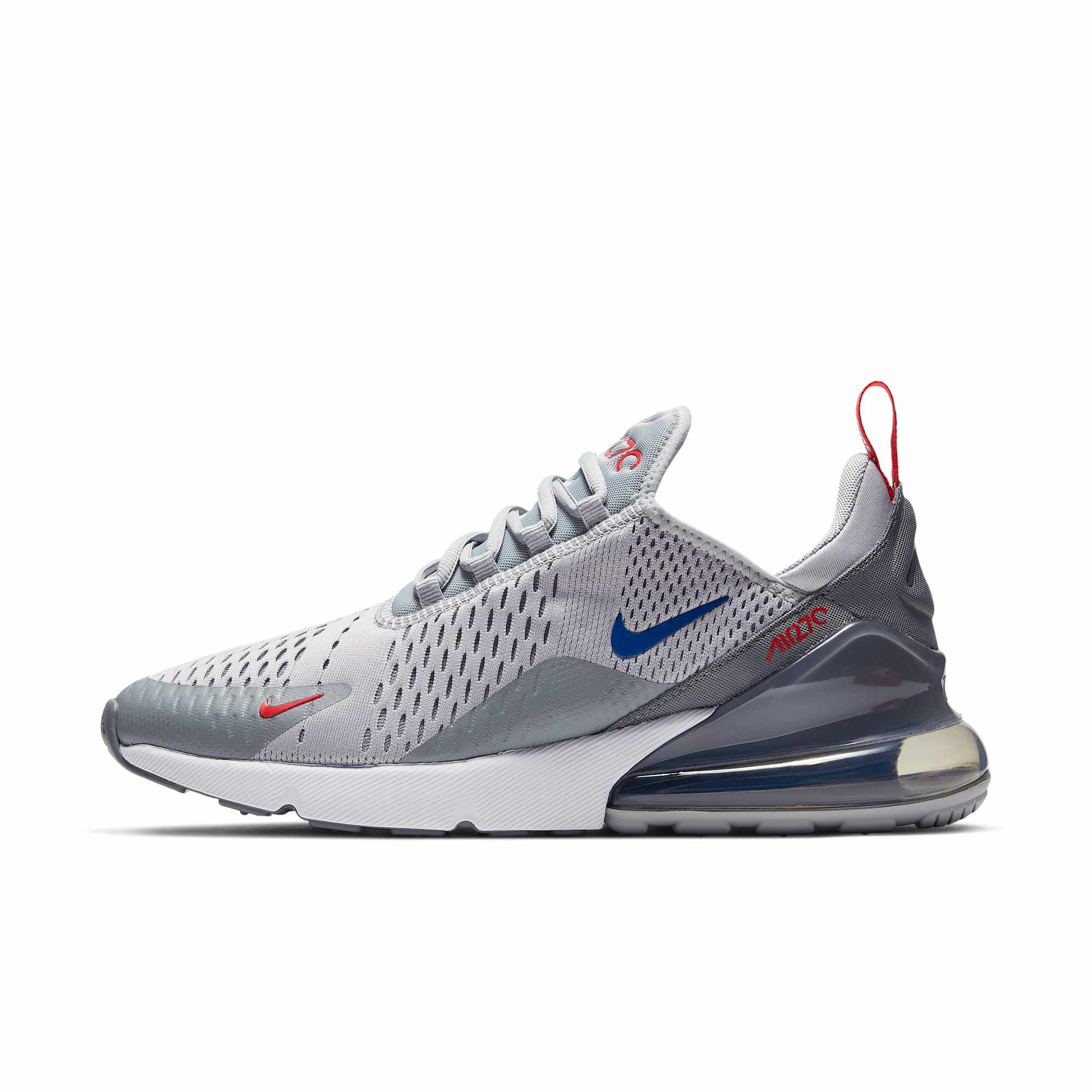 [CD7338-001] MENS NIKE AIR MAX 270 'GREY ROYAL RED'