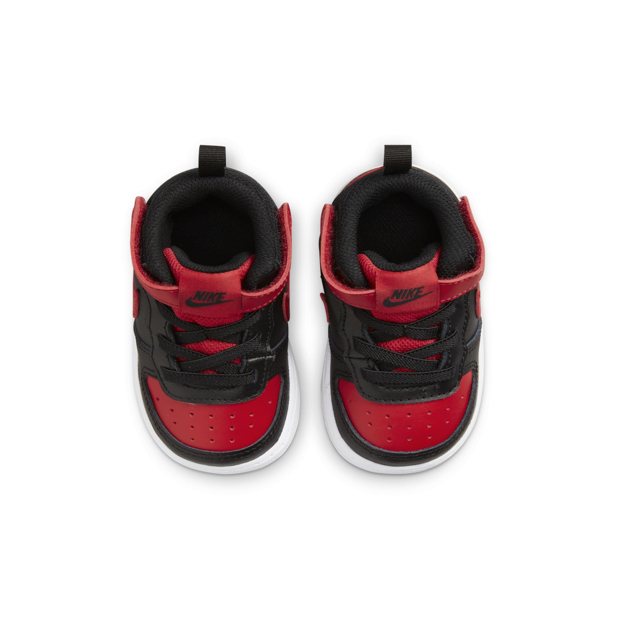 [CD7784-003] Toddler Nike COURT BOROUGH MID 2 TD 'BRED'