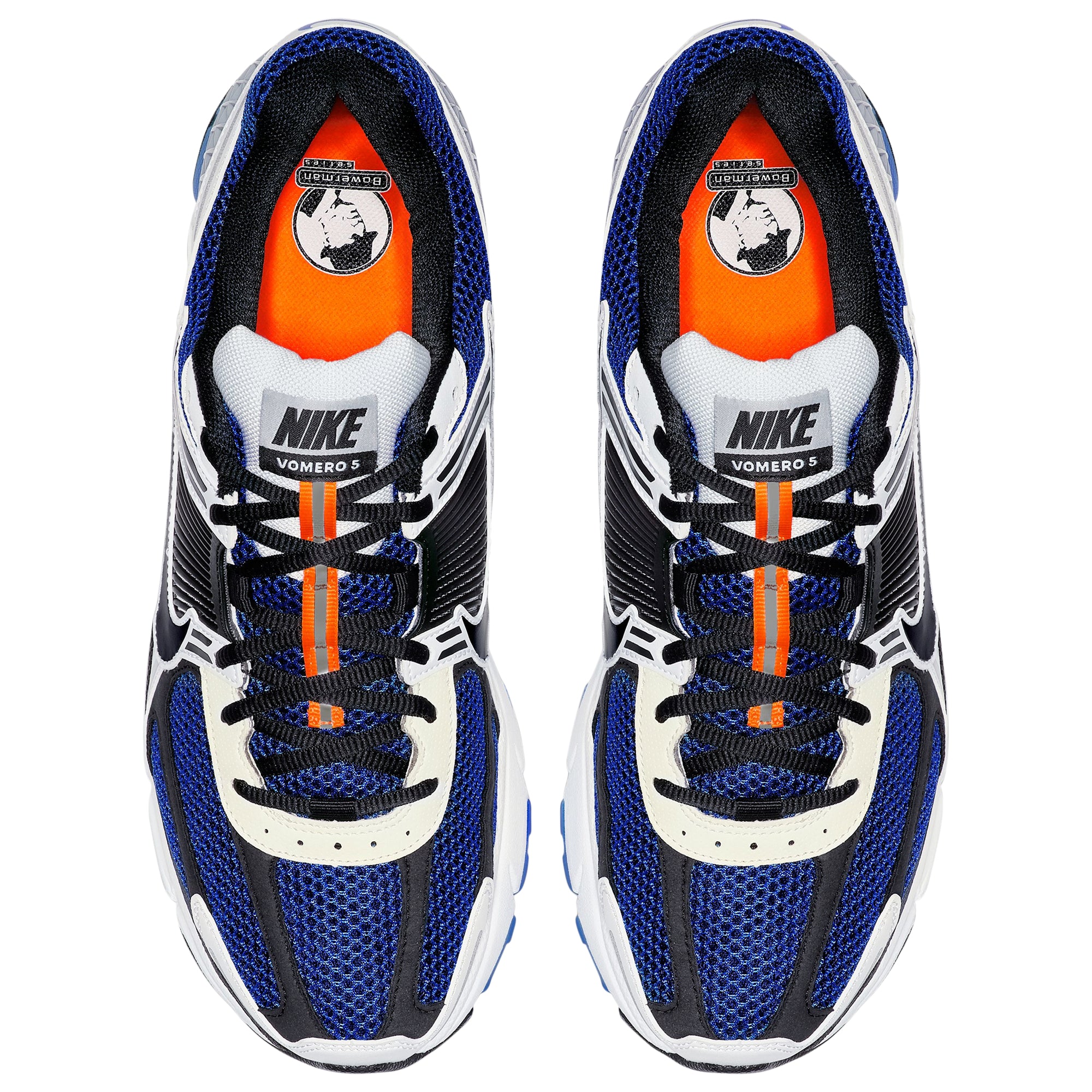 [CI1694-100] MENS NIKE VOMERO 5 'WHITE RACER BLUE BLACK'