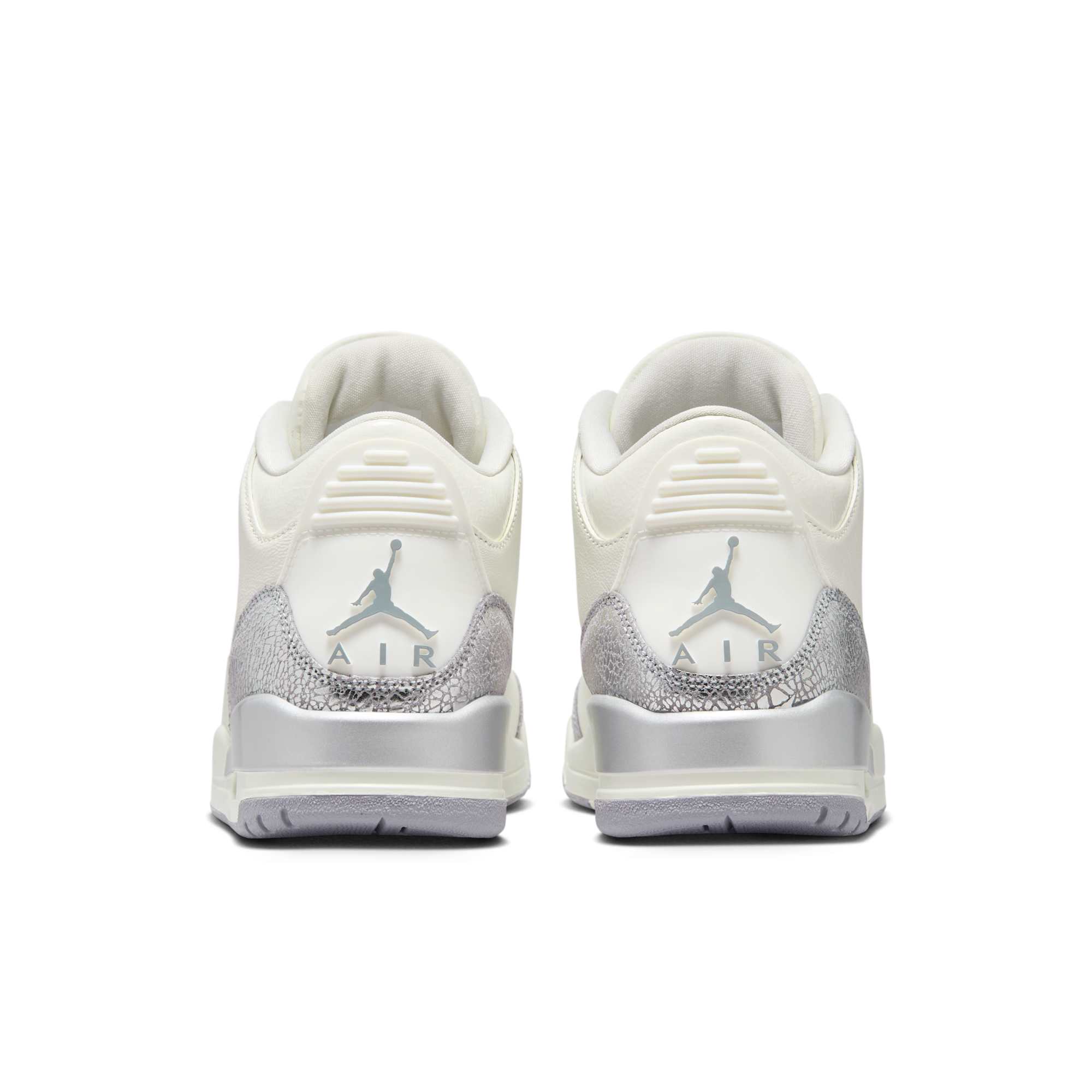 [CK9246-100] Womens Air Jordan RETRO 3 'Sail Cement Grey '