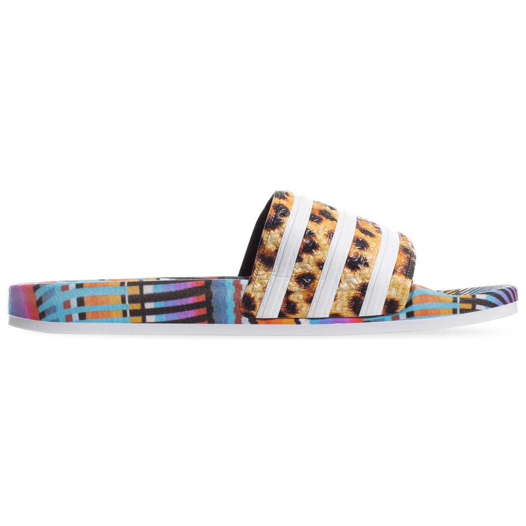 [CM8223] Womens Adidas ADILETTE SLIDES 'THE FARM BRAZILIAN DANCE'