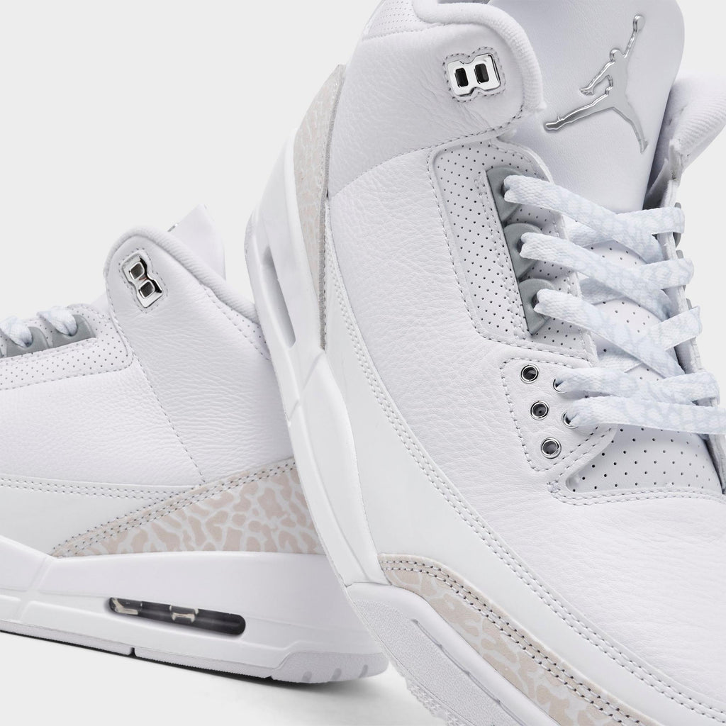 [CT8532-111] MENS AIR JORDAN RETRO 3 'PURE MONEY (2025)'
