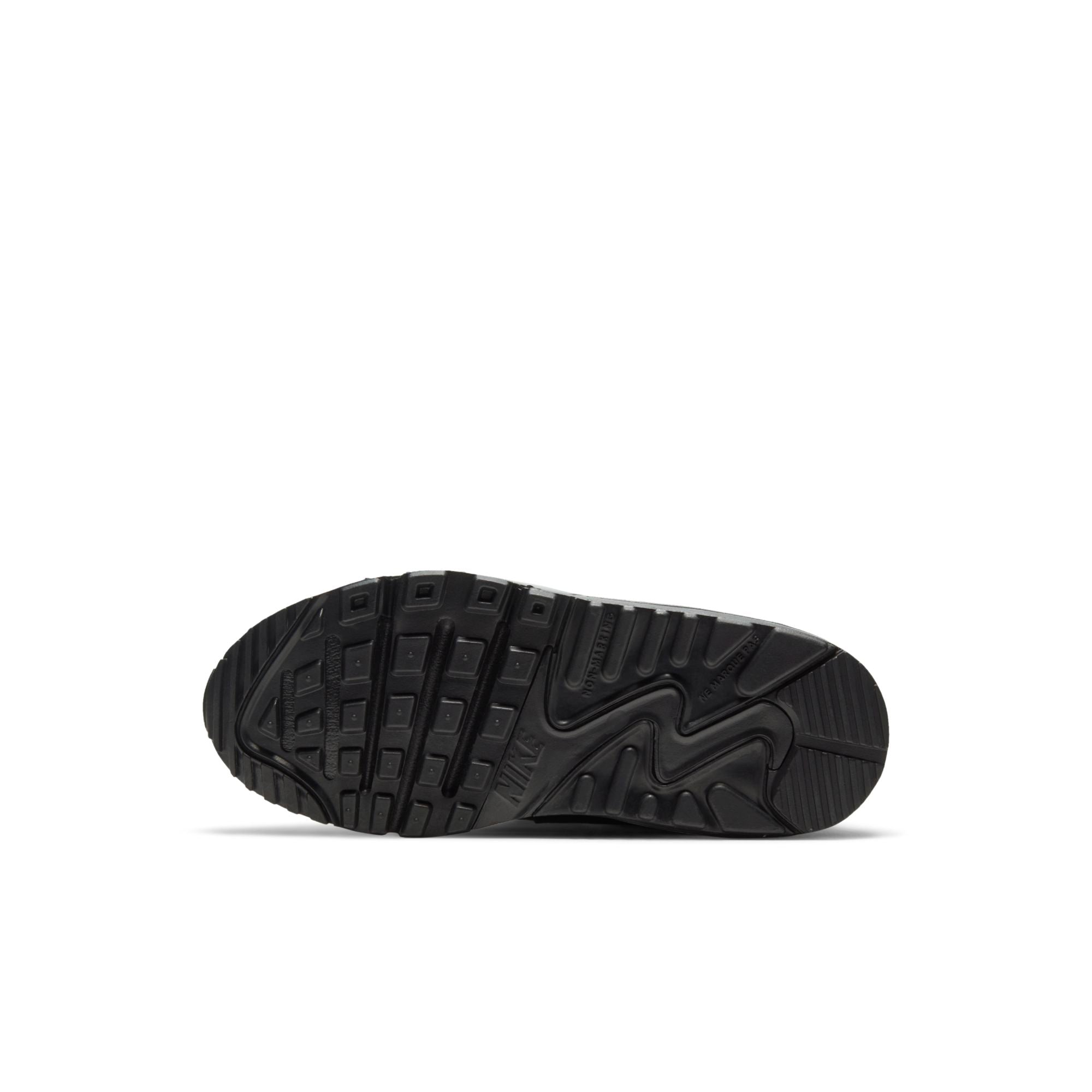 [CV0064-001] Preschool Nike AIR MAX 90 TOGGLE 'TRIPLE BLACK (PS)'