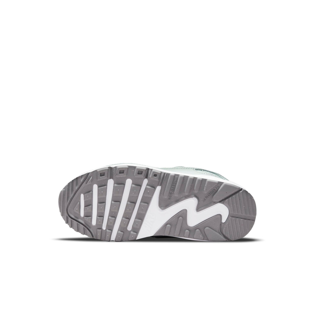 [CV0064-003] Preschool Nike AIR MAX 90 TOGGLE PS 'FLAT PEWTER WHITE'