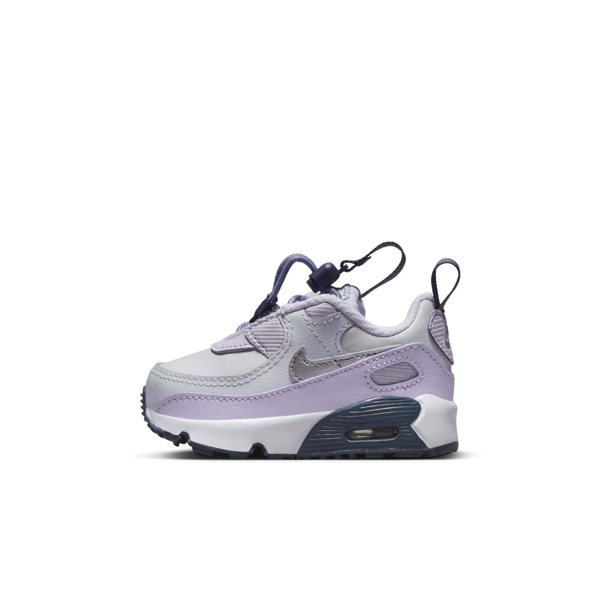 [CV0065-005] Toddler Nike AIR MAX 90 TOGGLE TD 'PURE PLATINUM