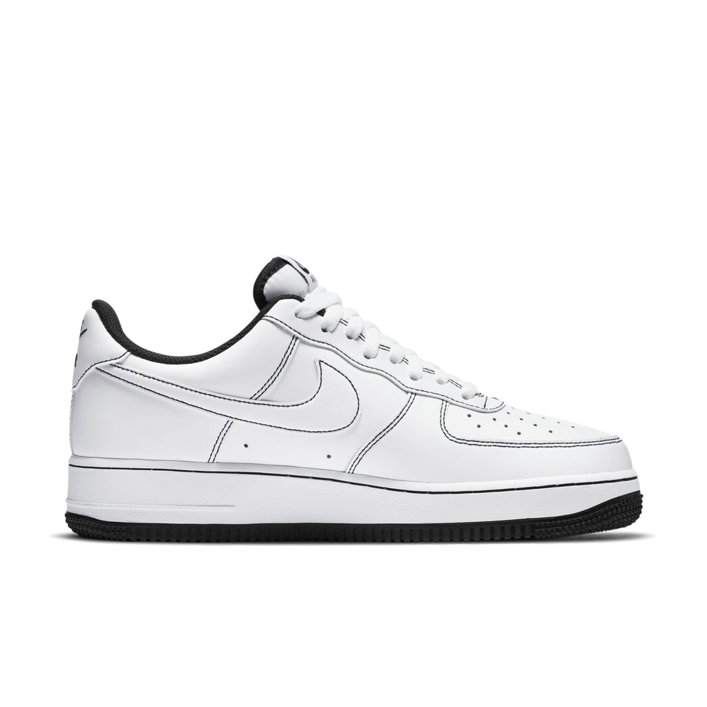[CV1724-104] Mens Nike AIR FORCE 1 LOW '07 'WHITE BLACK'