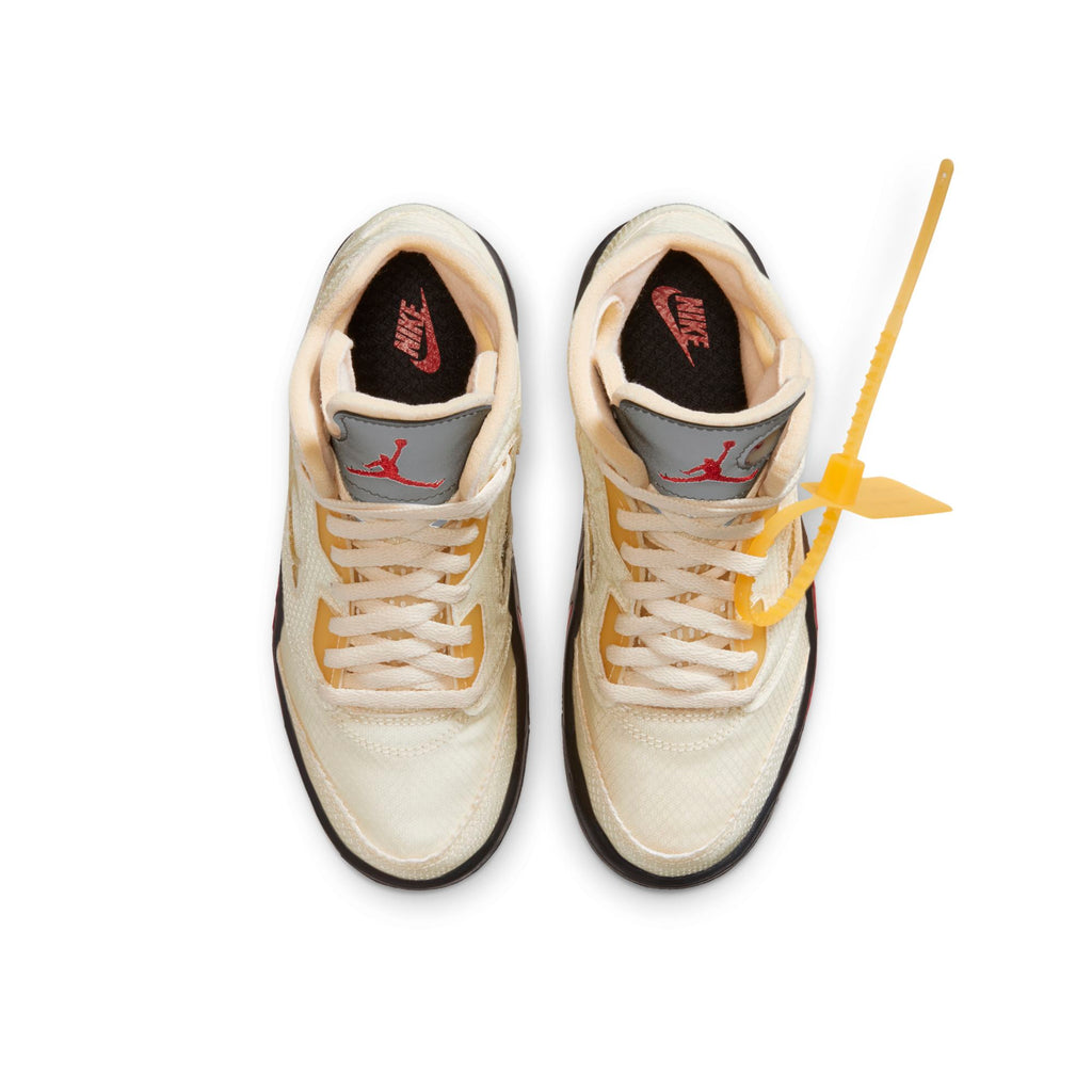 [CV4827-100] Preschool Air Jordan Retro 5 'Off-White Sail' (PS)