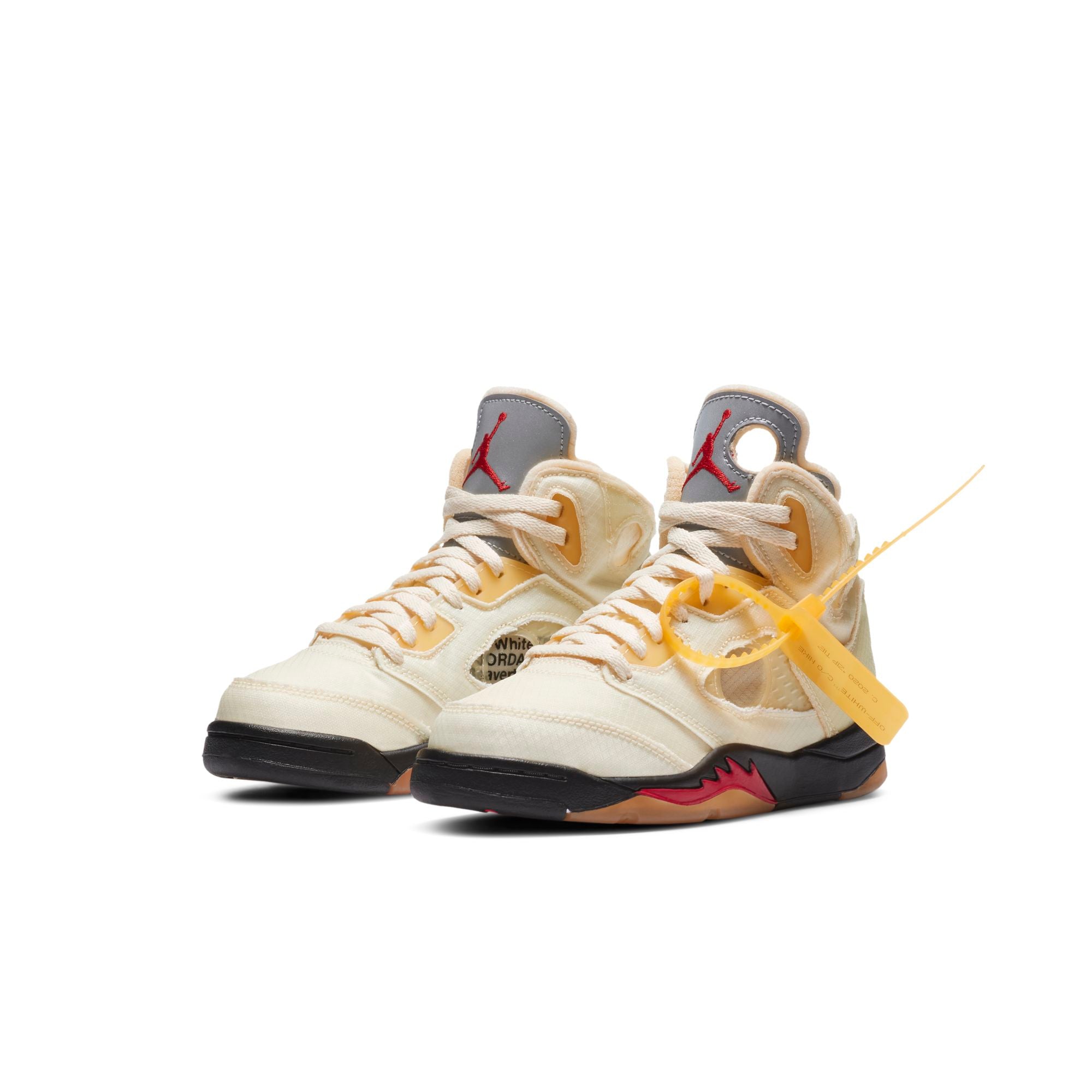 [CV4827-100] Preschool Air Jordan Retro 5 'Off-White Sail' (PS)