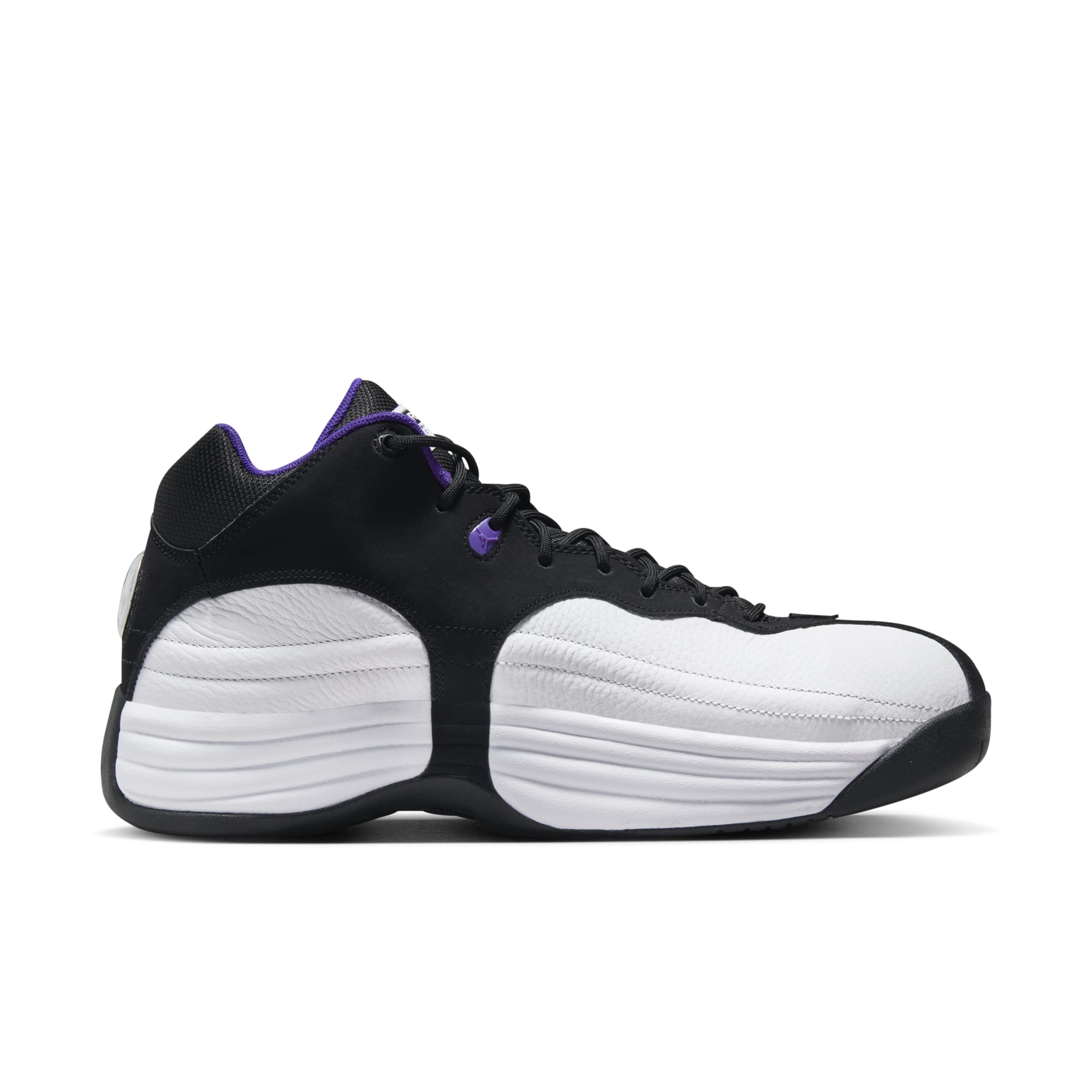[CV8926-105] Mens Air Jordan RETRO JUMPMAN TEAM 1 'WHITE BLACK FIELD PURPLE'