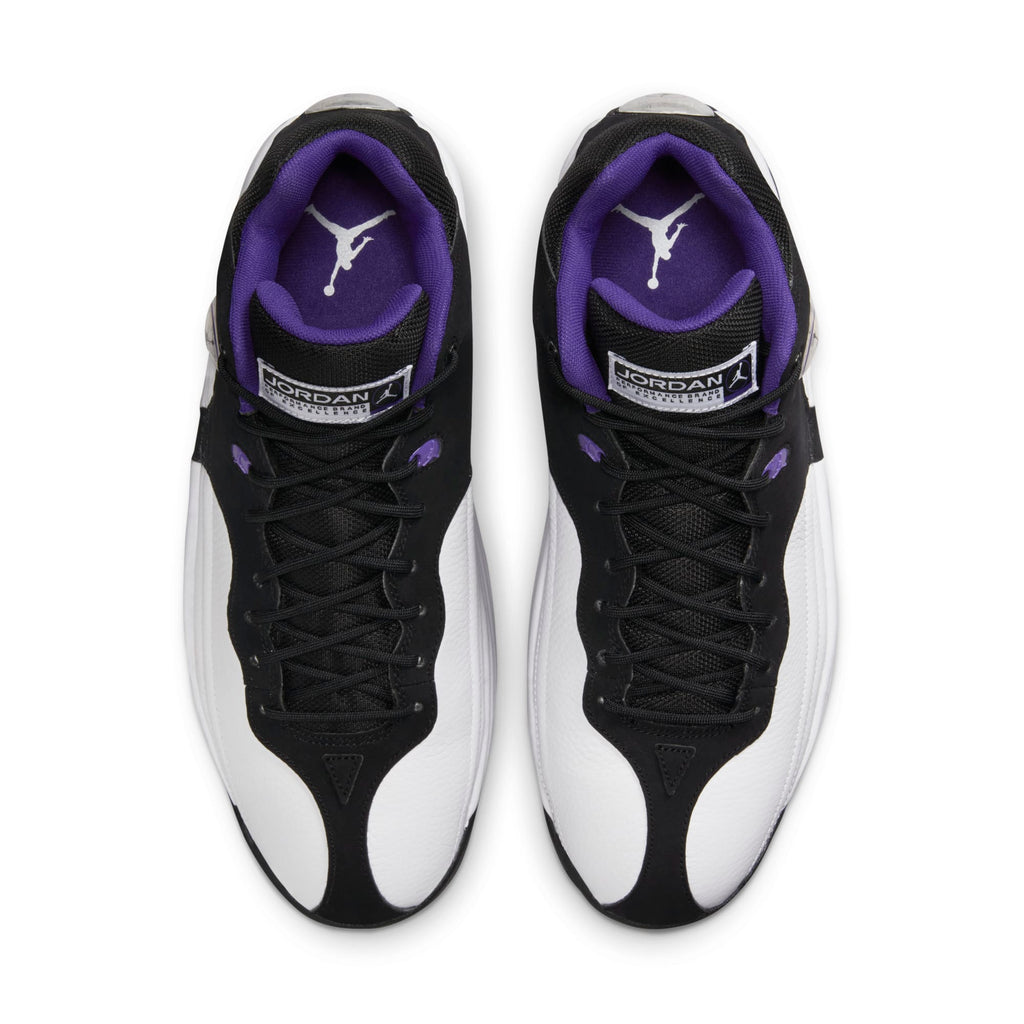 [CV8926-105] Mens Air Jordan RETRO JUMPMAN TEAM 1 'WHITE BLACK FIELD PURPLE'