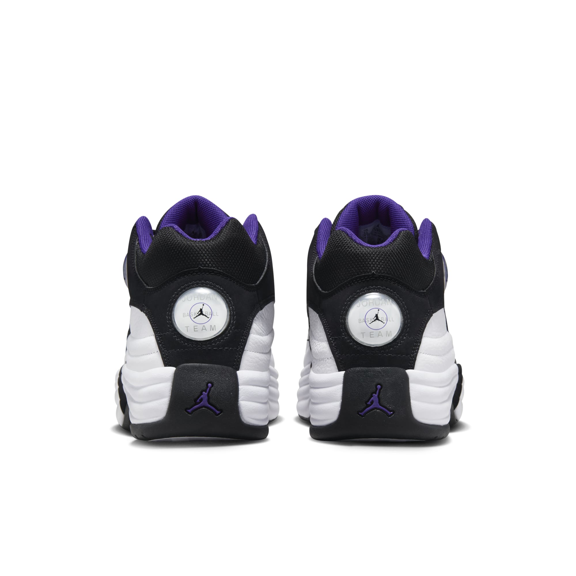 [CV8926-105] Mens Air Jordan RETRO JUMPMAN TEAM 1 'WHITE BLACK FIELD PURPLE'