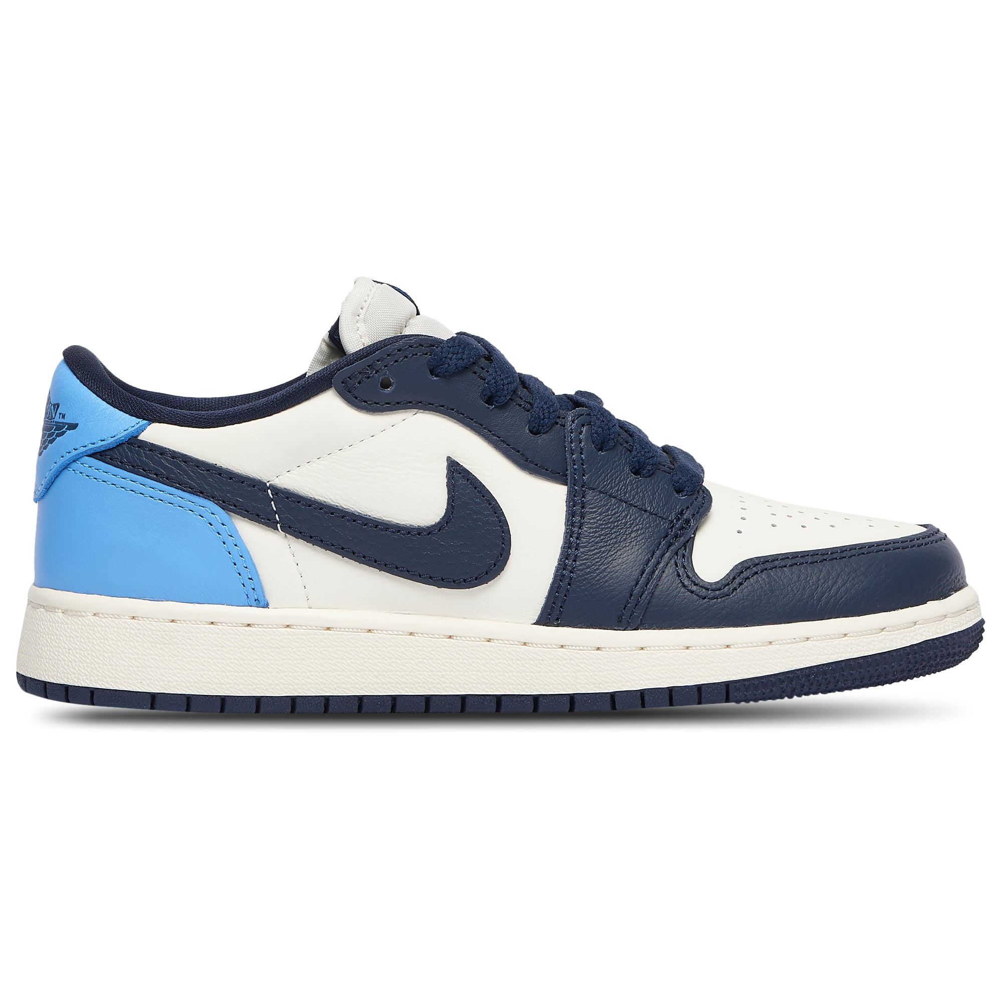 [CZ0858-400] GRADE SCHOOL AIR JORDAN RETRO 1 LOW OG 'OBSIDIAN UNC'