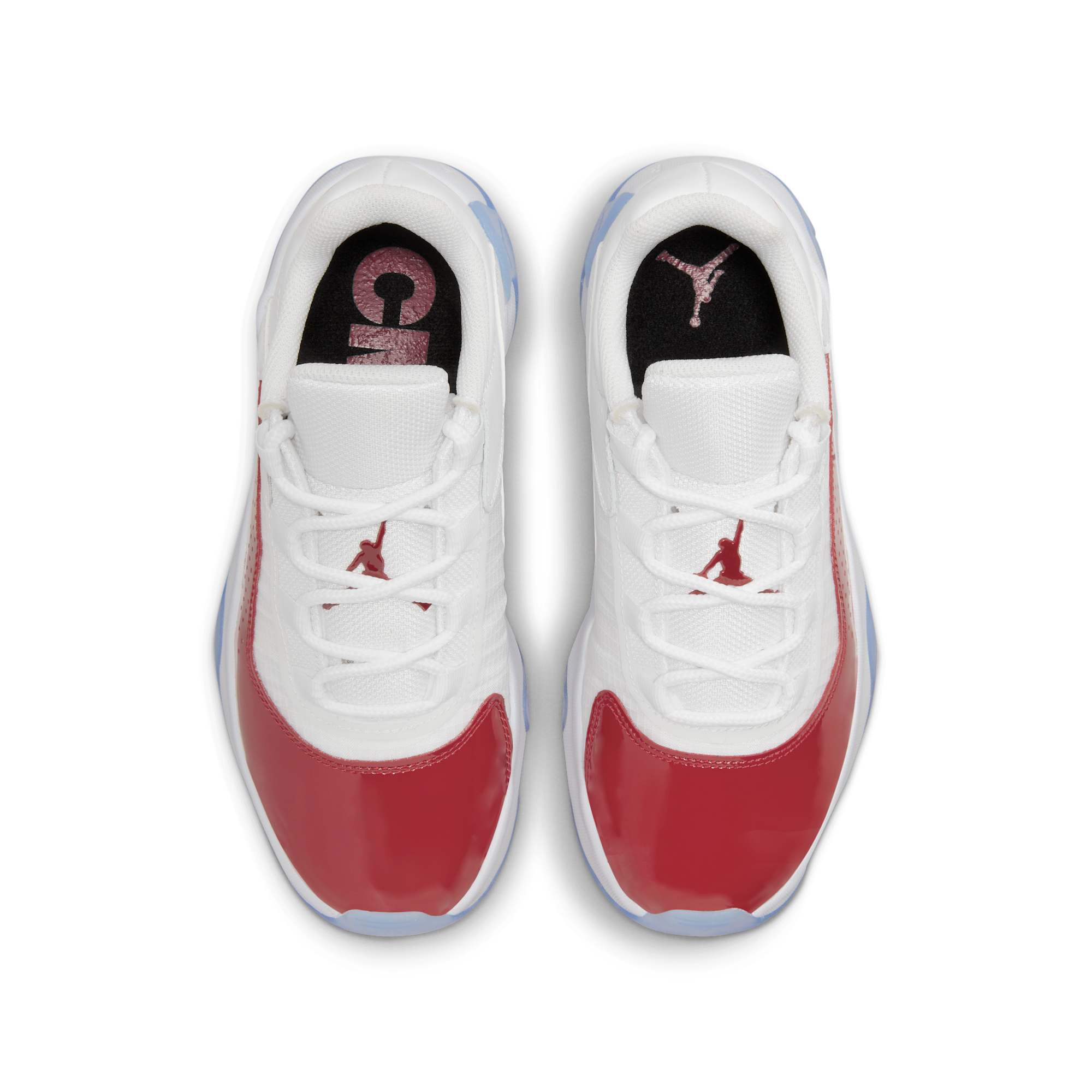 [CZ0907-116] GRADE SCHOOL AIR JORDAN RETRO 11 CMFT LOW 'WHITE BLACK GYM RED (GS)'