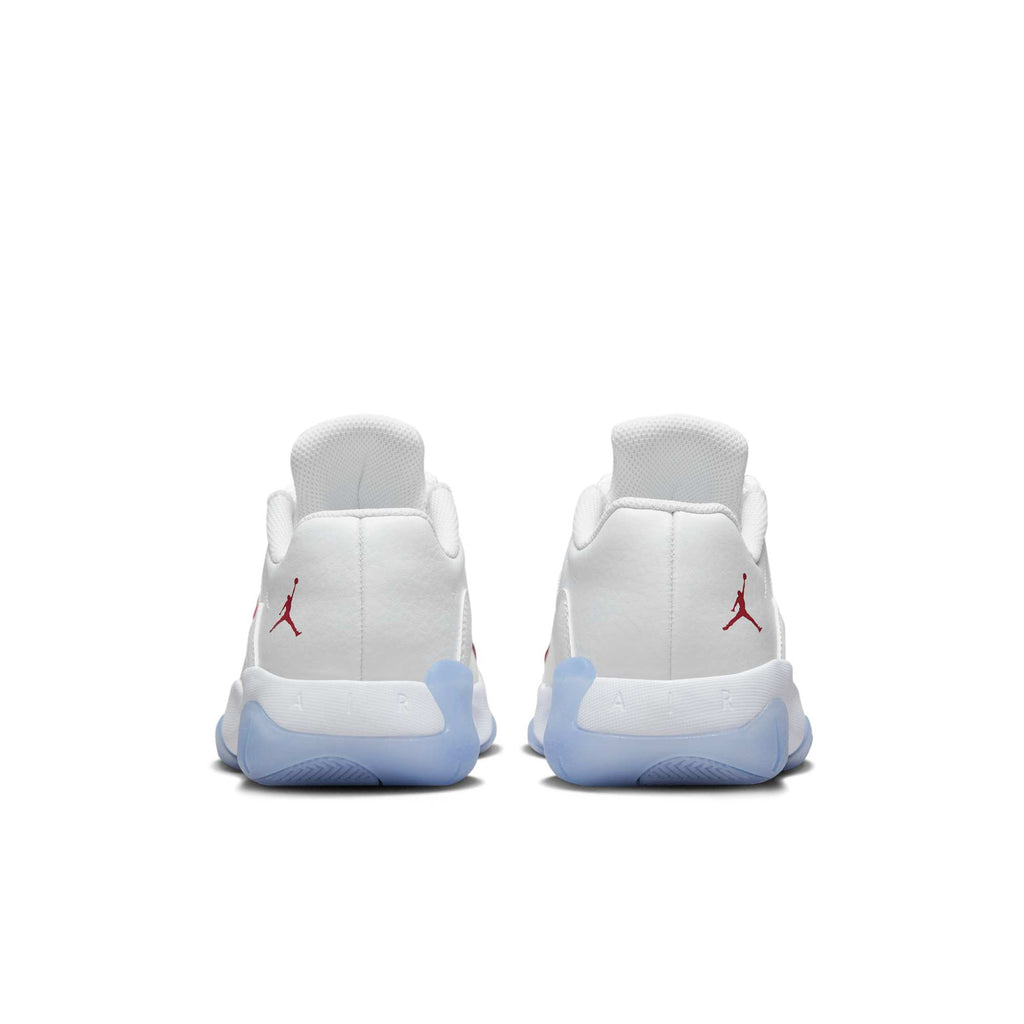 [CZ0907-116] GRADE SCHOOL AIR JORDAN RETRO 11 CMFT LOW 'WHITE BLACK GYM RED (GS)'