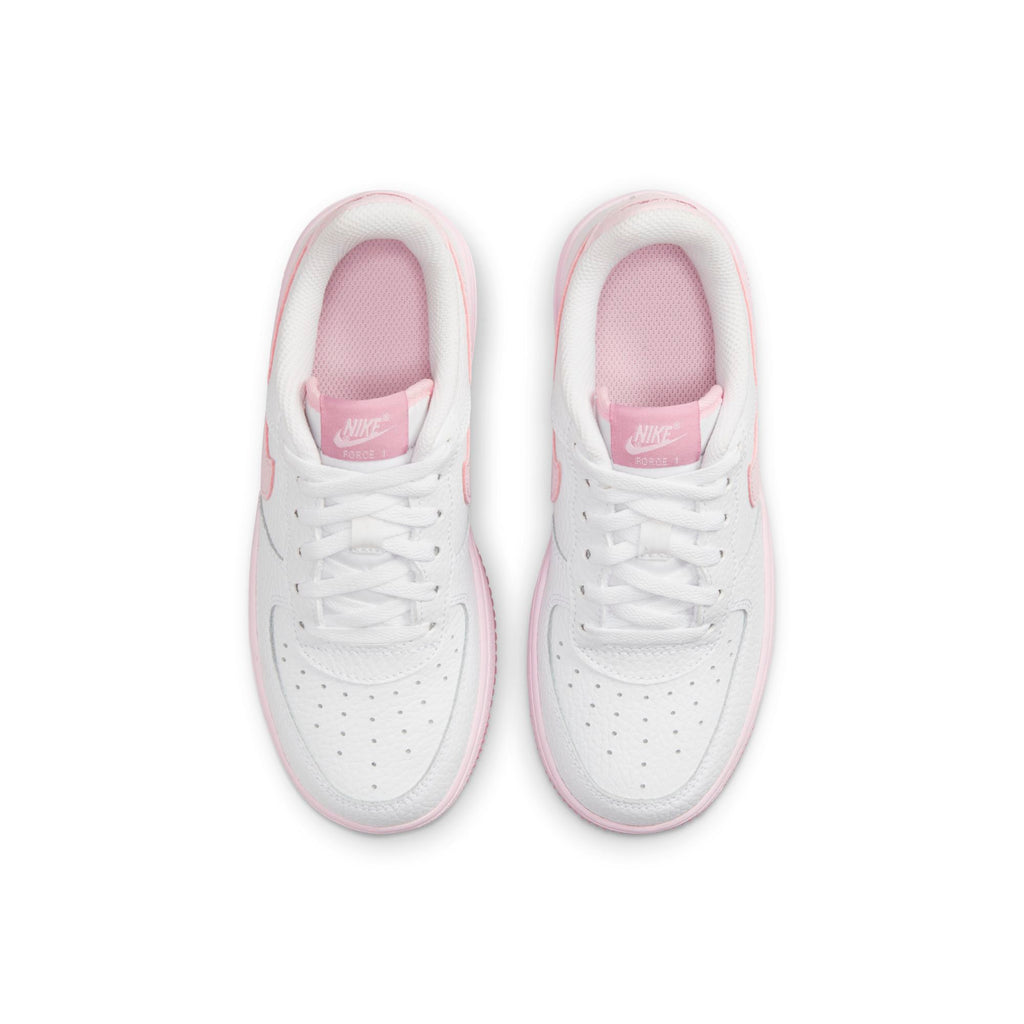 [CZ1685-107] Preschool Nike AIR FORCE 1 'WHITE ELEMENTAL PINK PS'
