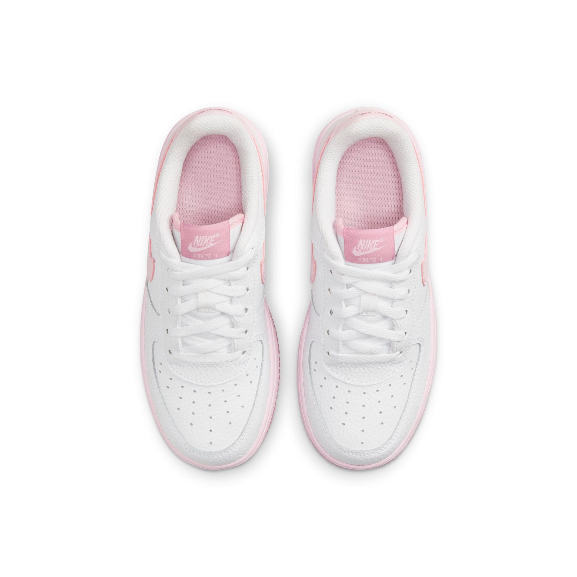 [CZ1685-107] Preschool Nike AIR FORCE 1 'WHITE ELEMENTAL PINK PS'
