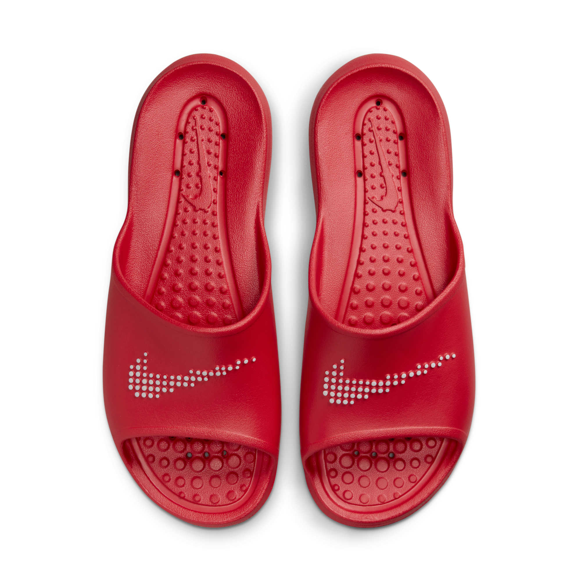 [CZ5478-601] MENS NIKE VICTORI ONE SLIDE 'POLKA SWOOSH - UNIVERSITY RED'
