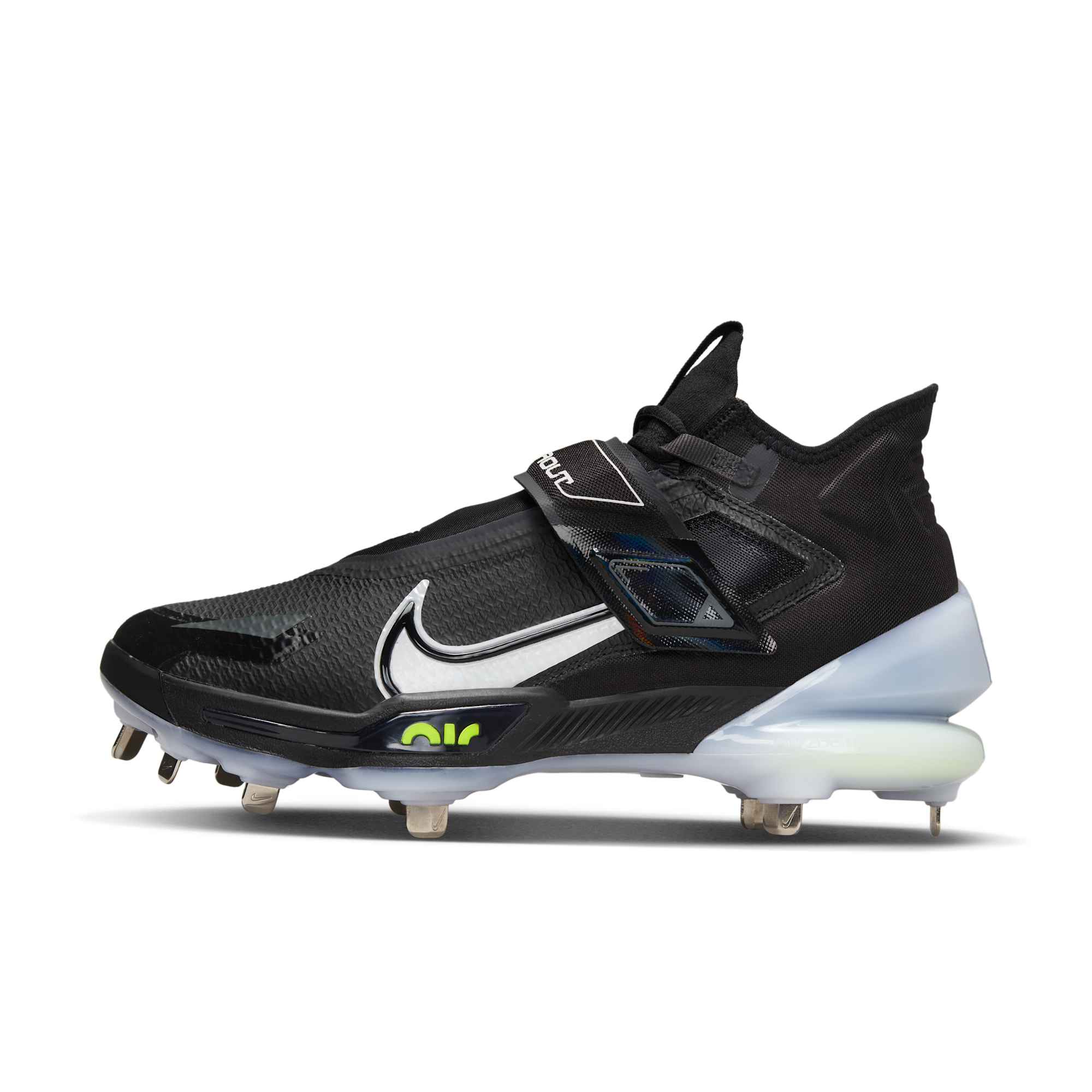 [CZ5913-010] MENS NIKE FORCE ZOOM TROUT 8 ELITE 'BLACK WHITE VOLT' (NO LID)