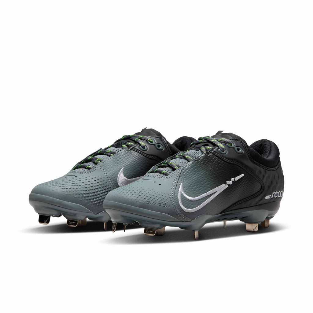 [CZ5917-001] WOMENS NIKE HYPERDIAMOND 4 ELITE 'BLACK COOL GREY'
