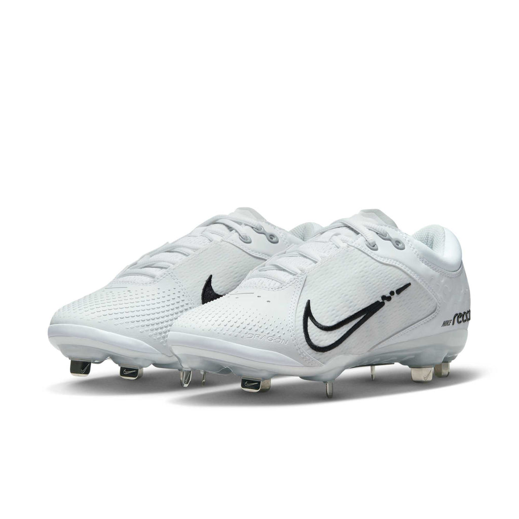 [CZ5917-102] WOMENS NIKE HYPERDIAMOND 4 ELITE 'WHITE BLACK'