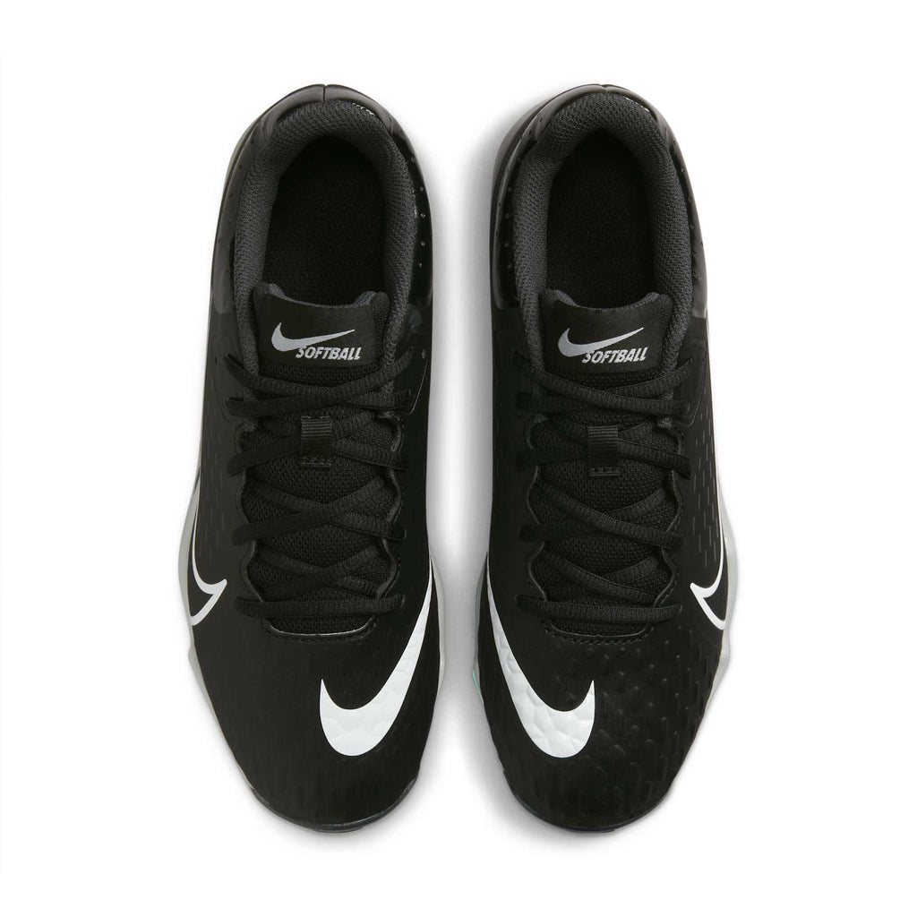 [CZ5918-010] WOMENS NIKE HYPERDIAMOND 4 KEYSTONE 'BLACK MINT'