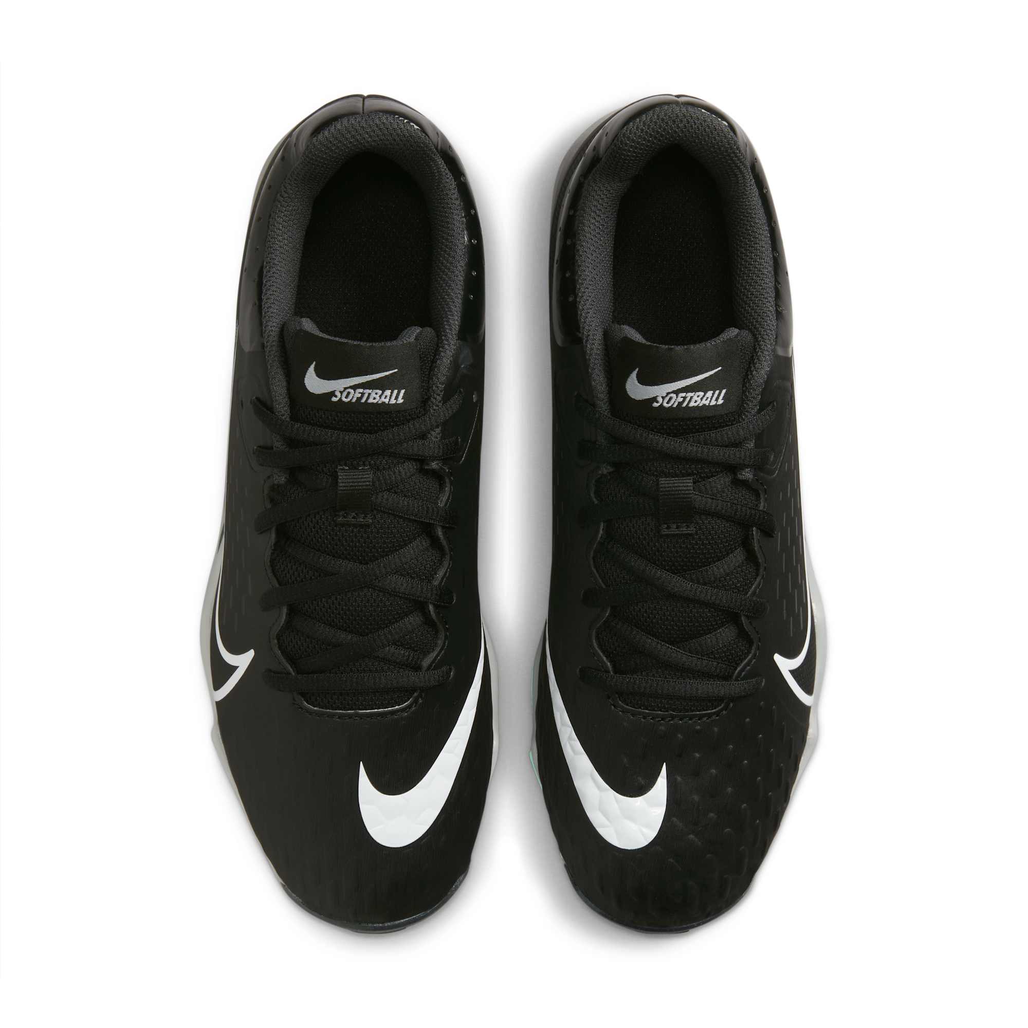 [CZ5918-010] WOMENS NIKE HYPERDIAMOND 4 KEYSTONE 'BLACK MINT'