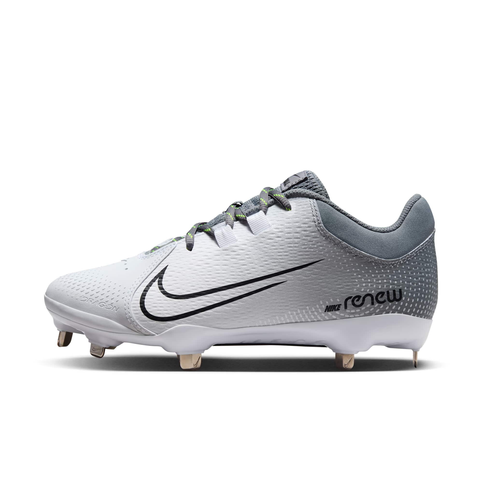 [CZ5920-002] WOMENS NIKE HYPERDIAMOND 4 PRO 'COOL GREY VOLT'