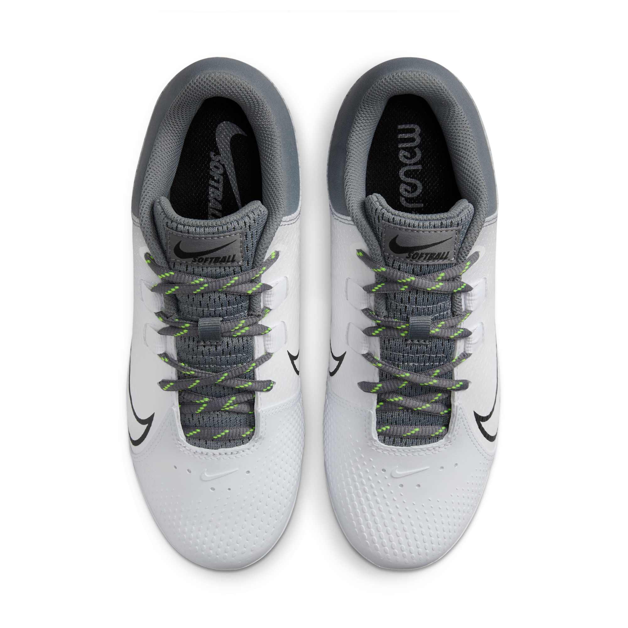 [CZ5920-002] WOMENS NIKE HYPERDIAMOND 4 PRO 'COOL GREY VOLT'