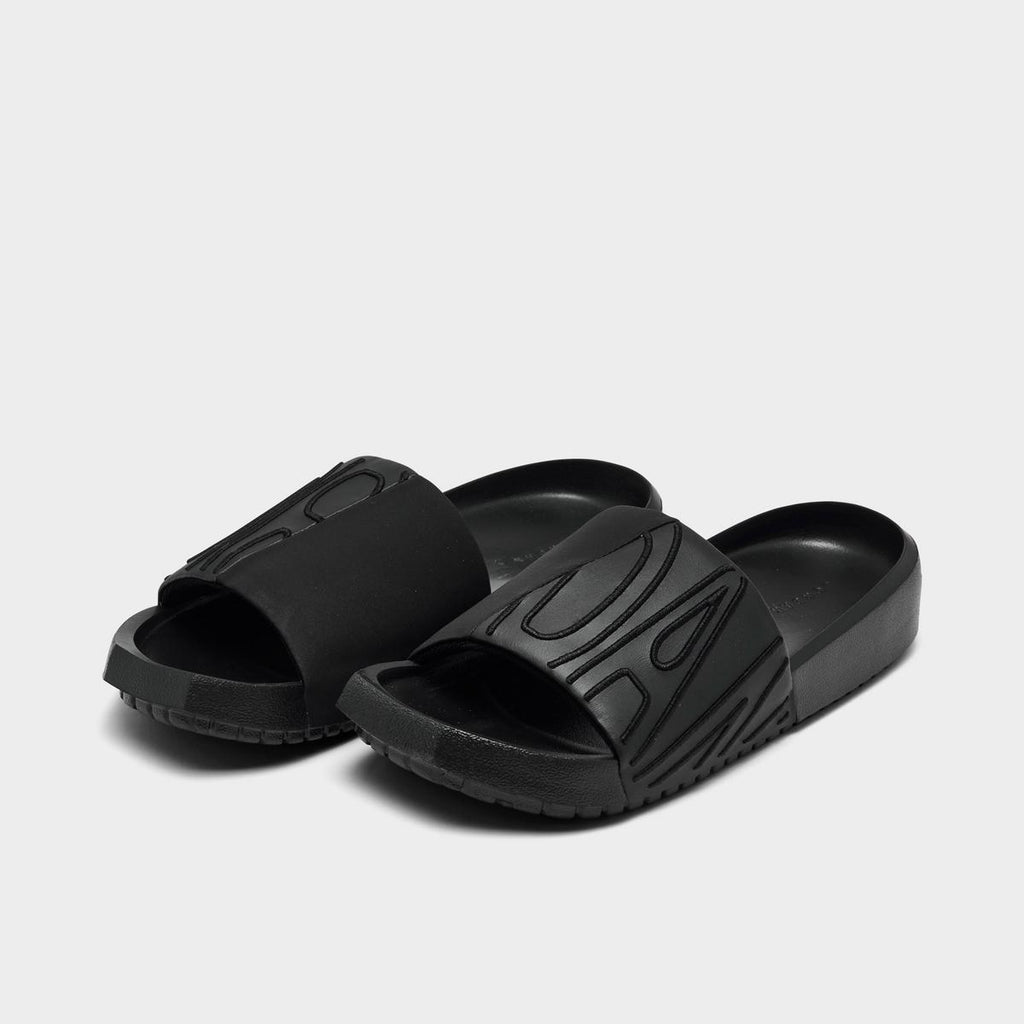 [CZ8027-001] WOMENS AIR JORDAN NOLA SLIDES 'TRIPLE BLACK'