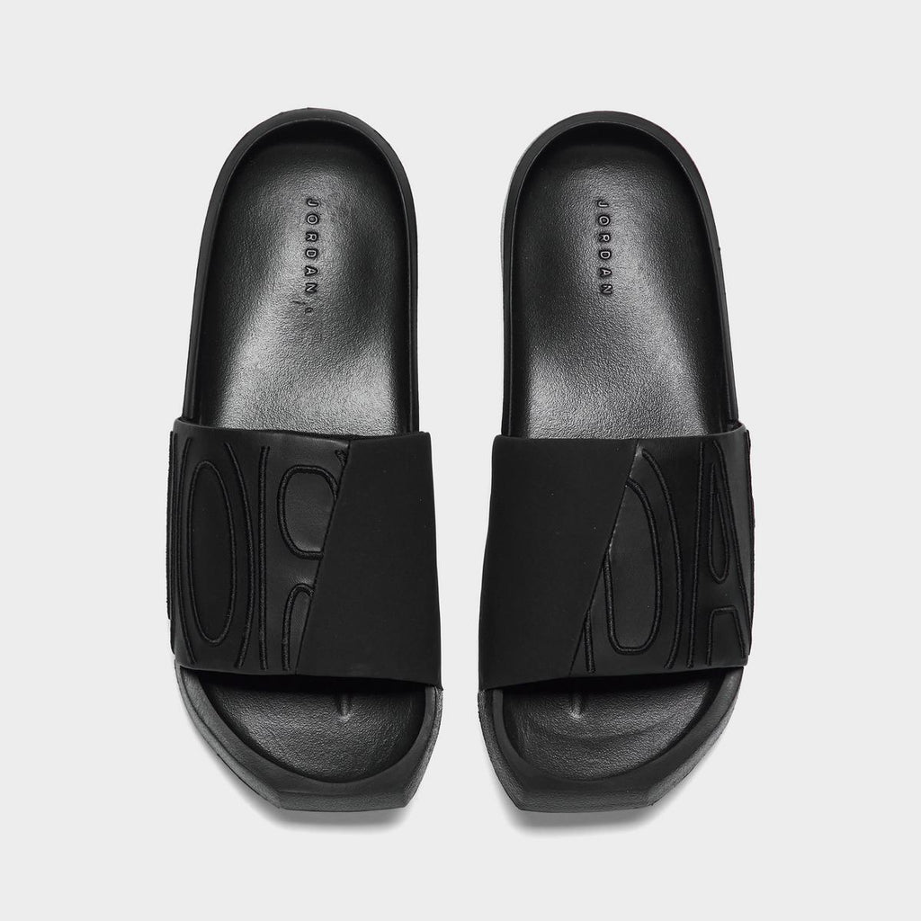 [CZ8027-001] WOMENS AIR JORDAN NOLA SLIDES 'TRIPLE BLACK'