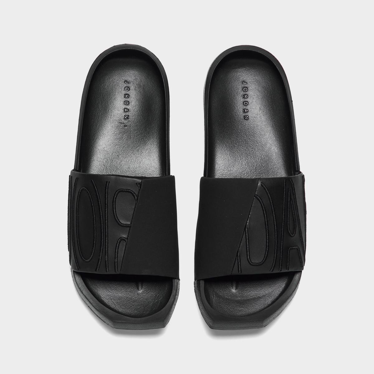 [CZ8027-001] WOMENS AIR JORDAN NOLA SLIDES 'TRIPLE BLACK'