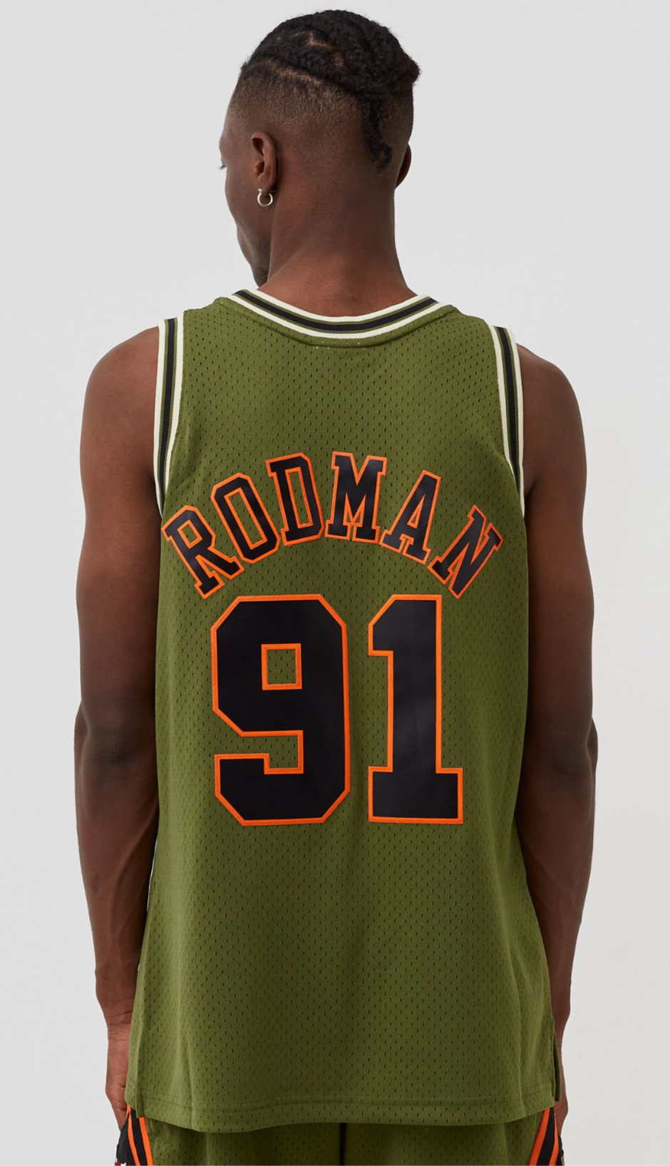 MENS MITCHELL & NESS FLIGHT SWINGMAN JERSEY BULLS 1997 DENNIS RODMAN