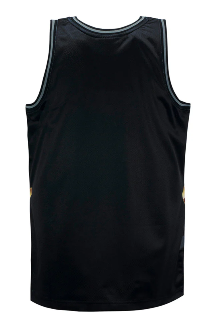 [TMTK1258-NYKYYPPPBLCK] MENS MITCHELL & NESS BIG FACE 4.0 FASHION TANK KNICKS