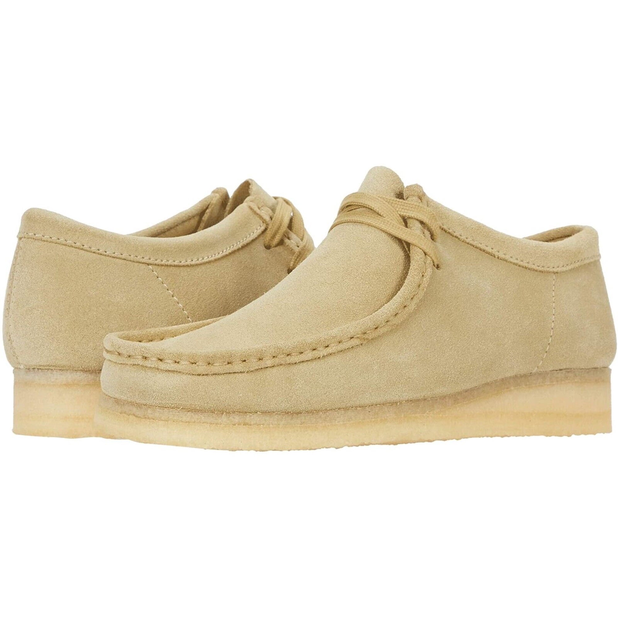 [26155515] Mens Clarks WALLABEE LOW 'MAPLE SUEDE'