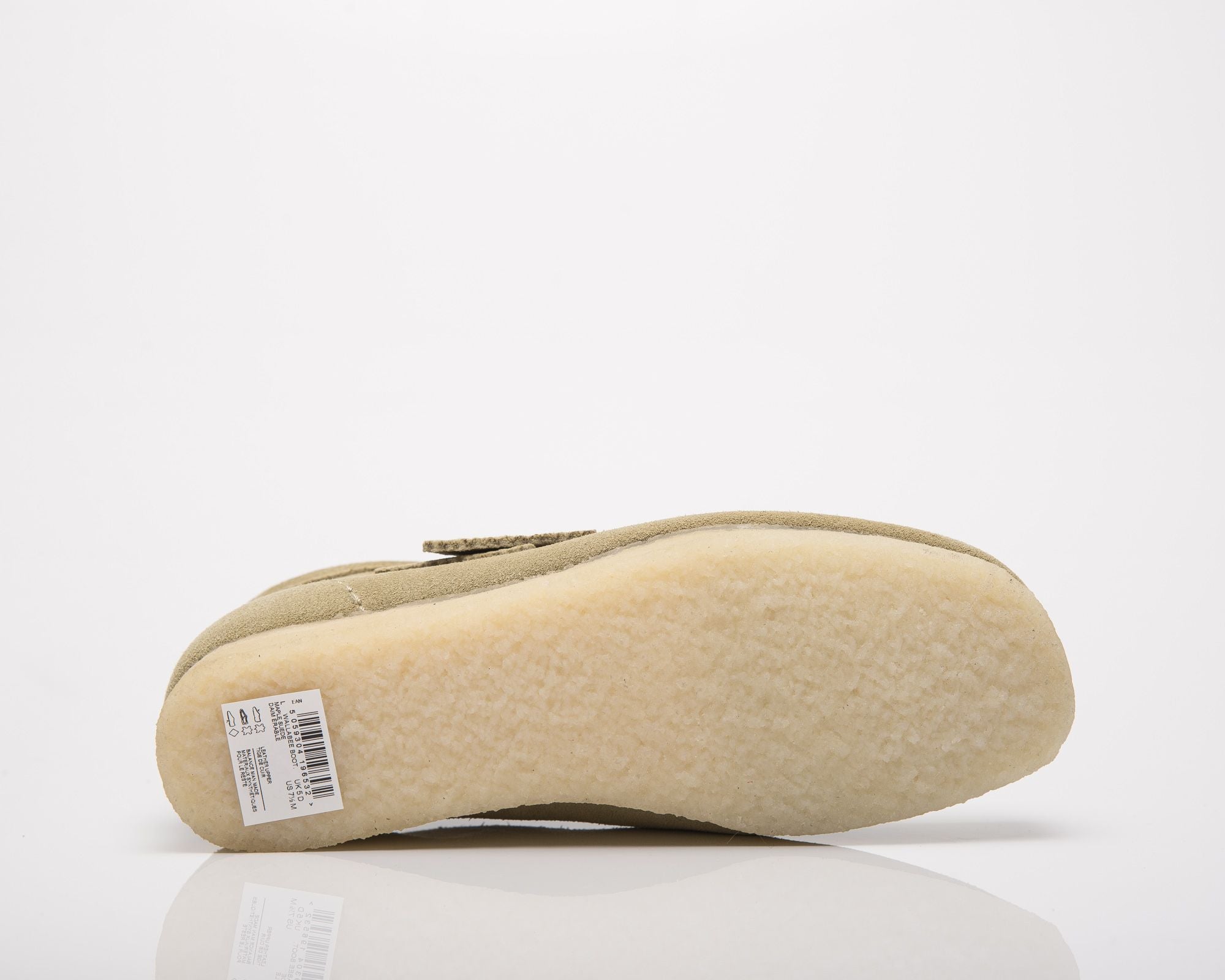 [26155520] Womens Clarks Wallabee Boot 'MAPLE SUEDE'