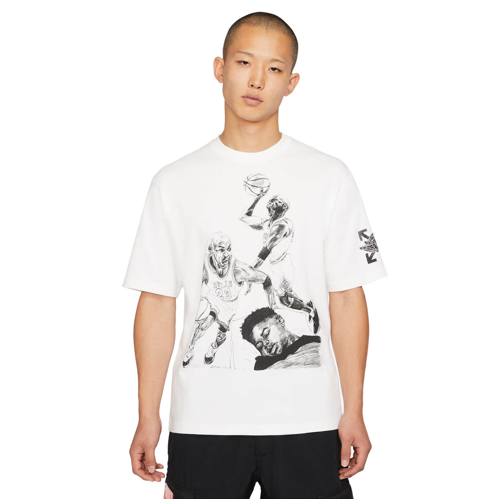 [DB4300-100] MENS AIR JORDAN X OFF-WHITE T-SHIRT