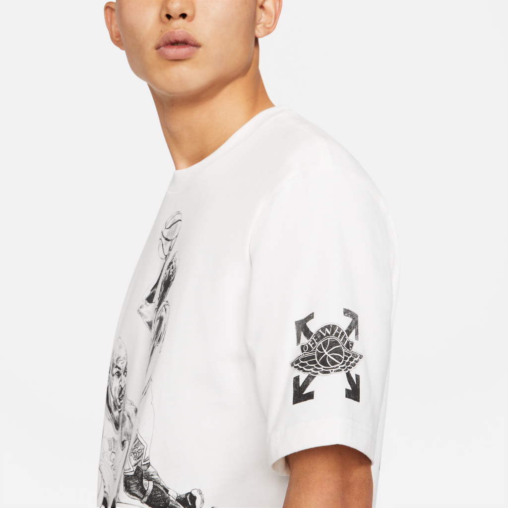 [DB4300-100] MENS AIR JORDAN X OFF-WHITE T-SHIRT