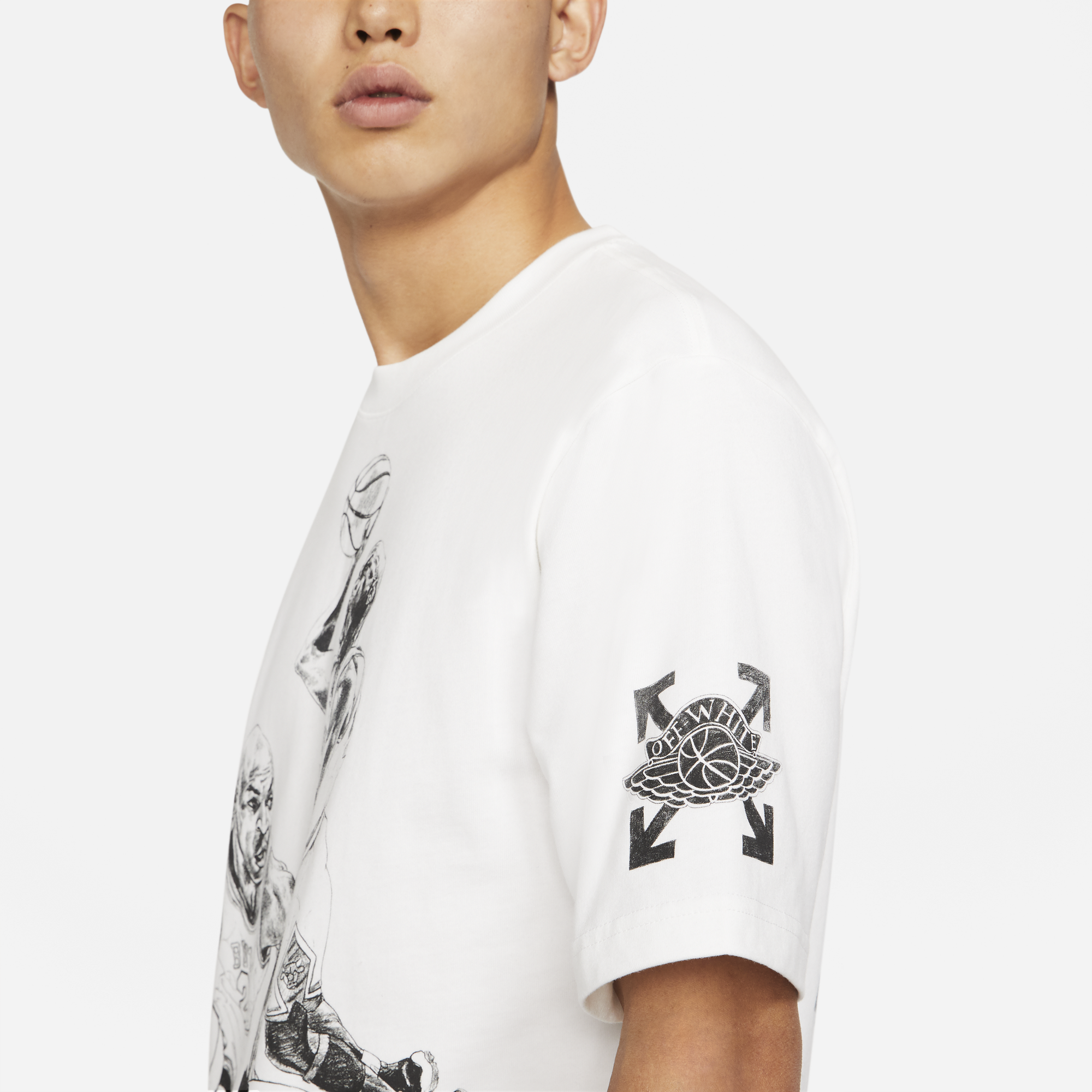 [DB4300-100] MENS AIR JORDAN X OFF-WHITE T-SHIRT